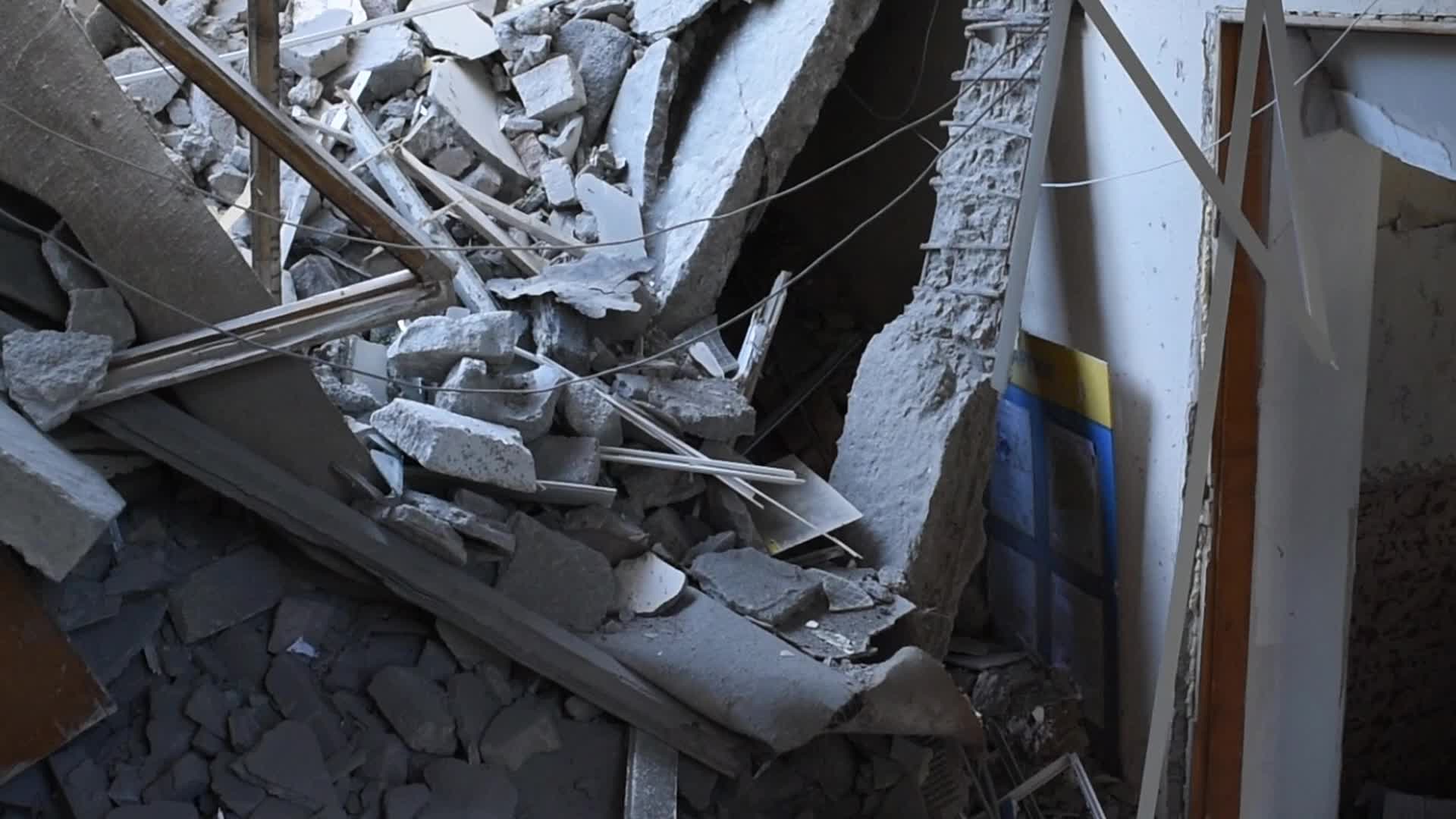 Shelling In Bastanka, UKraine  amid the Russian Invasion of Ukraine