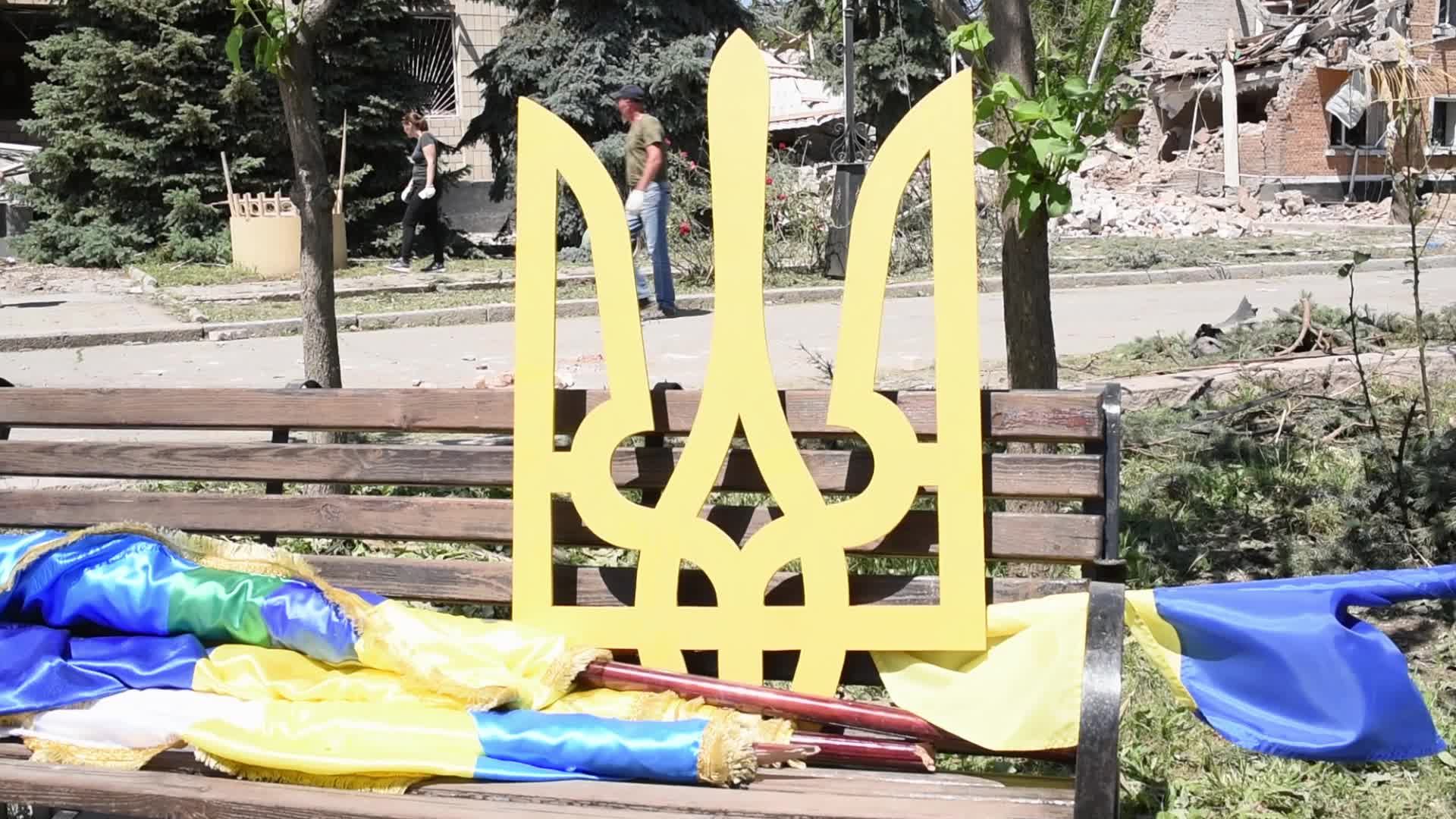 Shelling In Bastanka, UKraine  amid the Russian Invasion of Ukraine