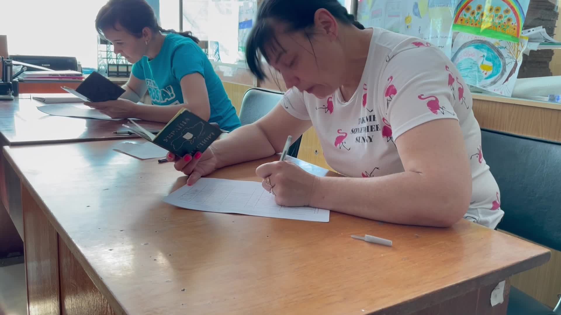 Humanitarian Help In Novovorontsovka-Front Line