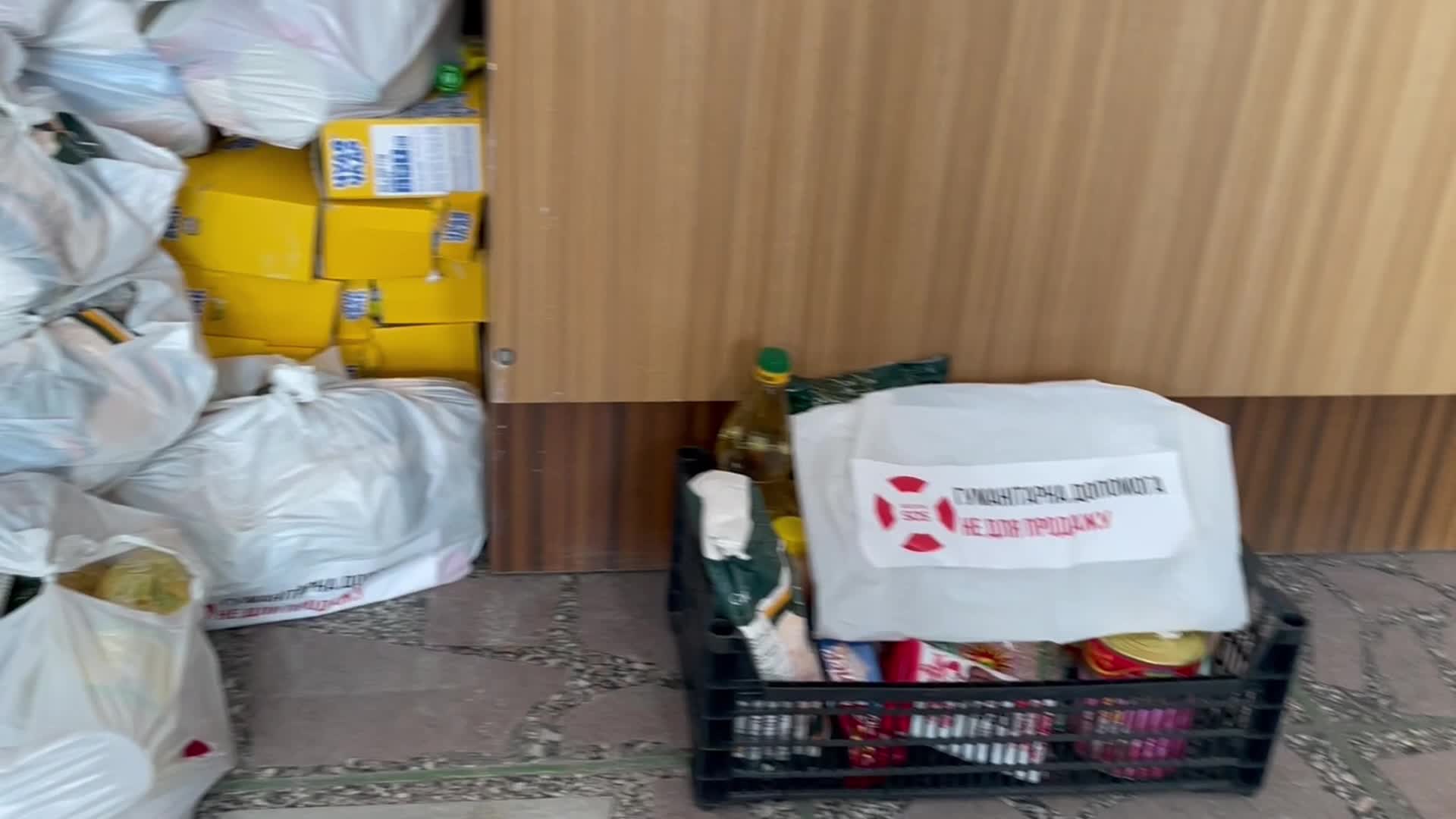 Humanitarian Help In Novovorontsovka-Front Line