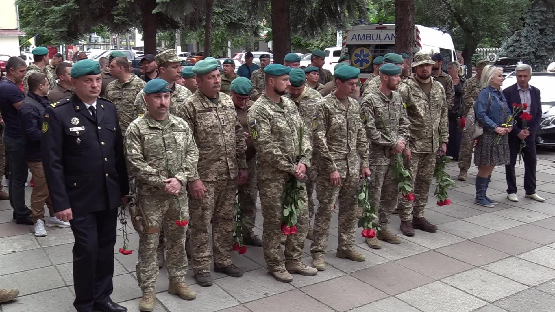 Farewell ceremony for Ukrainian serviceman Sergiy Derduga in Odesa, amid Russia's invasion in Ukraine