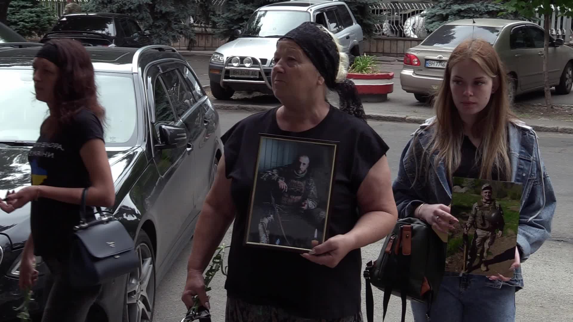 Farewell ceremony for Ukrainian serviceman Sergiy Derduga in Odesa, amid Russia's invasion in Ukraine