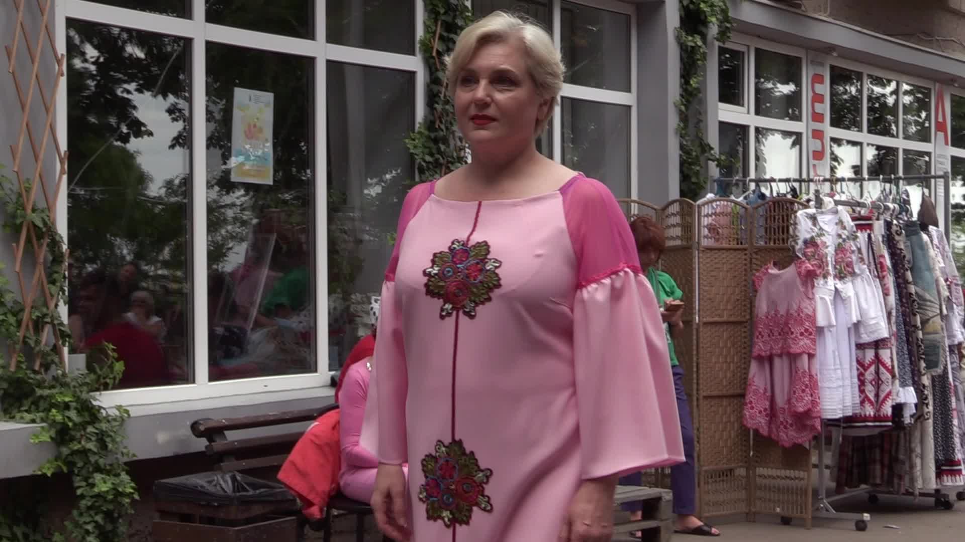 Ukrainian ethnic fashion show in Odesa, amid Russia's invasion of Ukraine