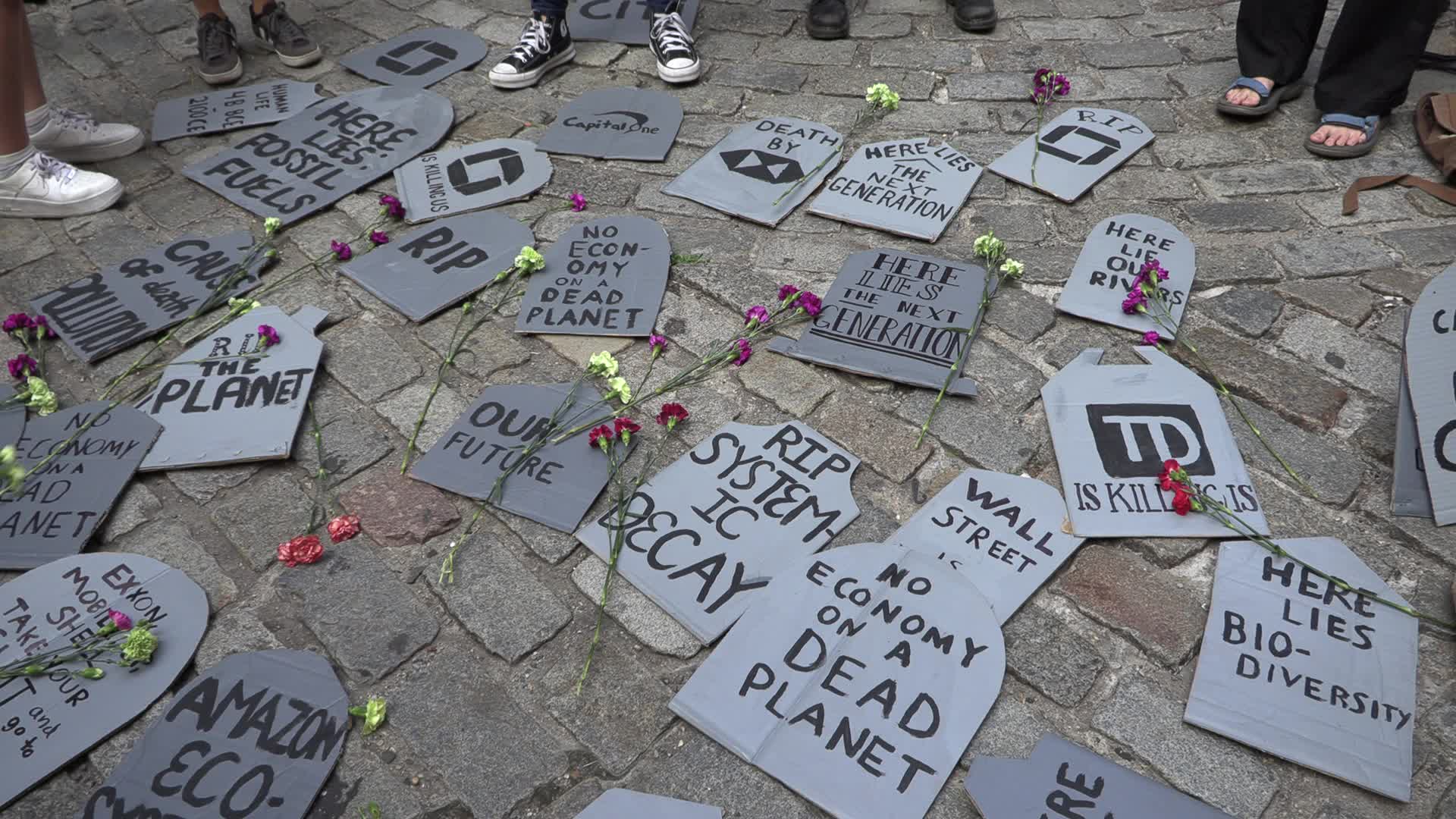 NYC: Climate Die-In Financial District