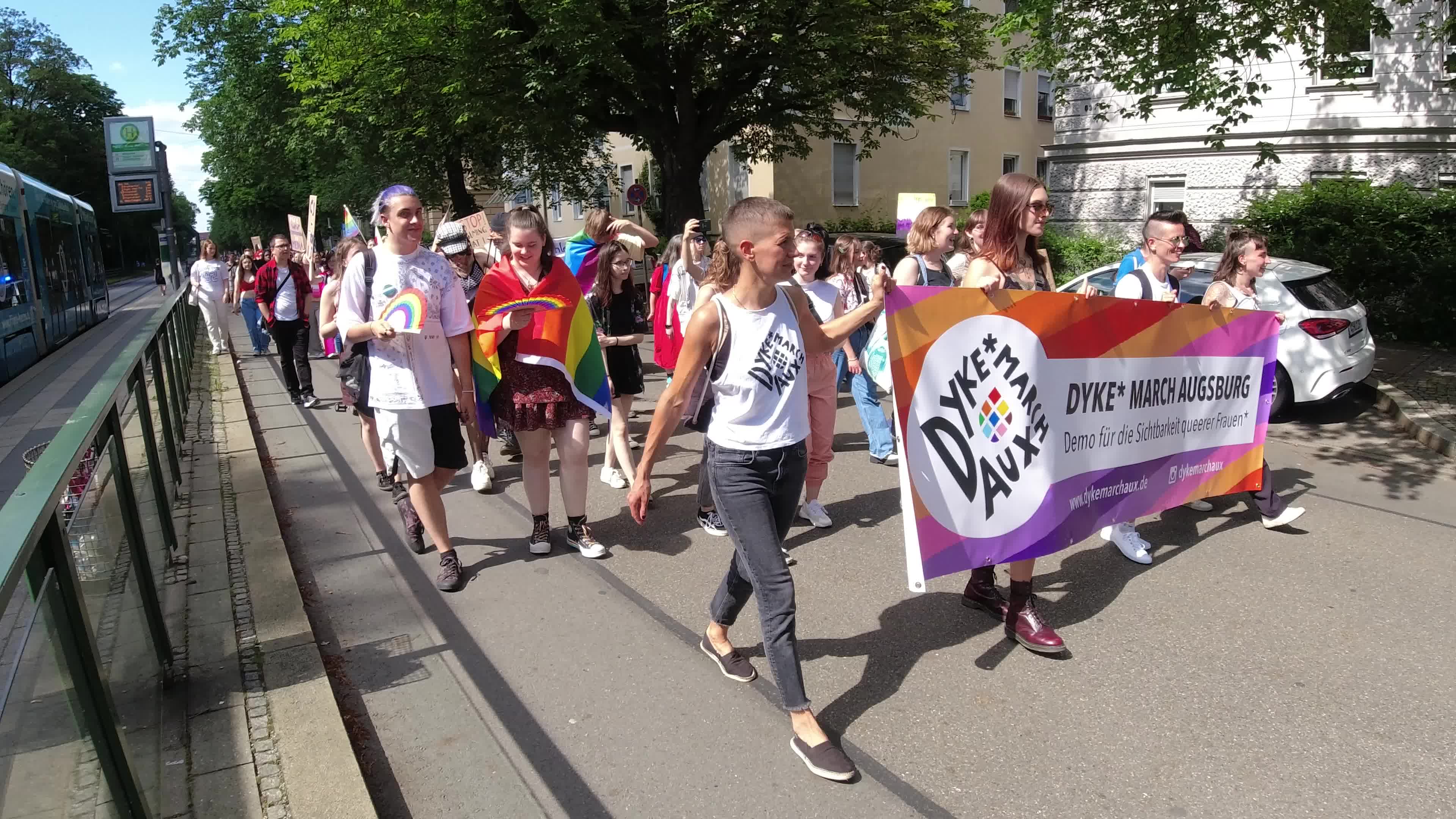 Dyke March in Augsburg