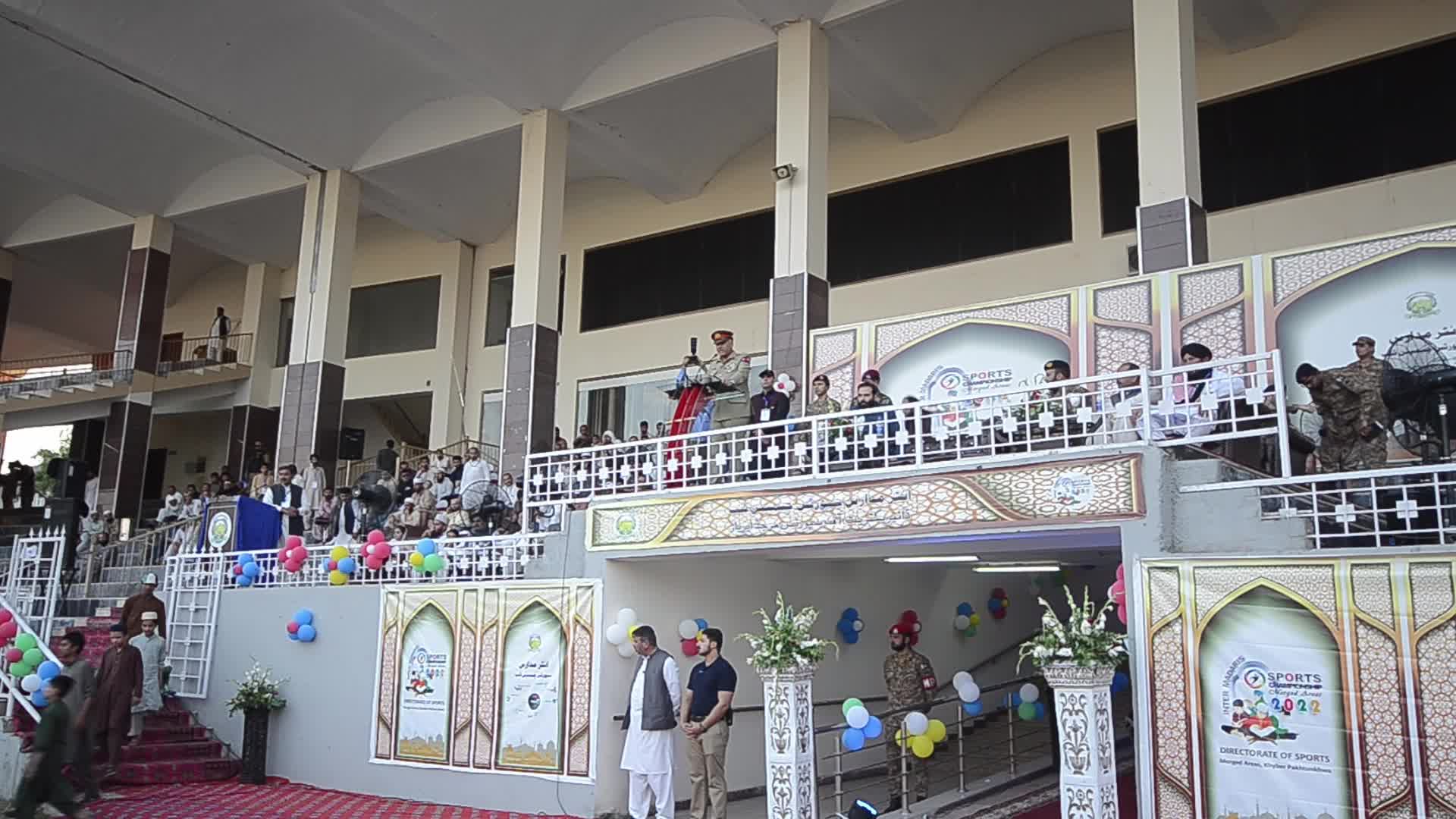 Corps Commander Peshawar Inaugurates Inter-Madaris Games Of Merged Tribal Area