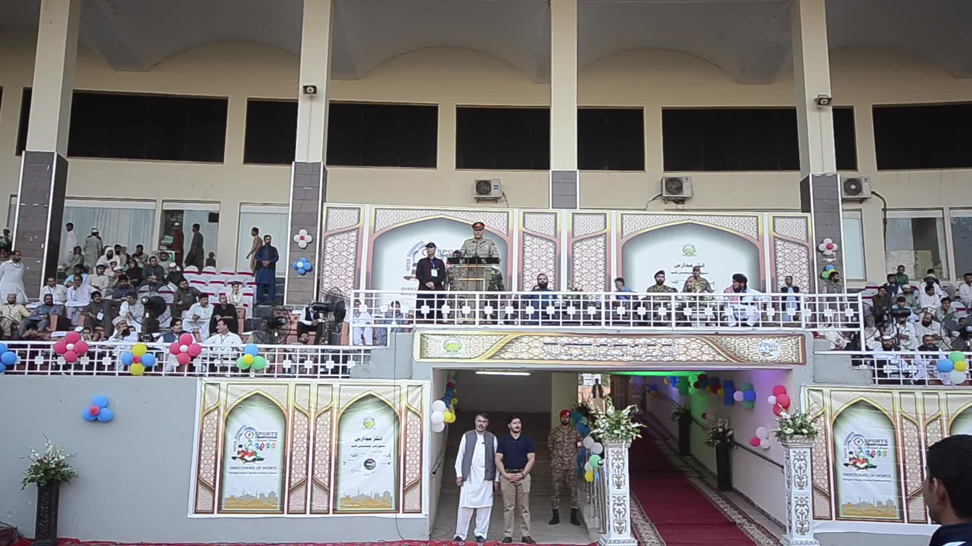 Corps Commander Peshawar Inaugurates Inter-Madaris Games Of Merged Tribal Area