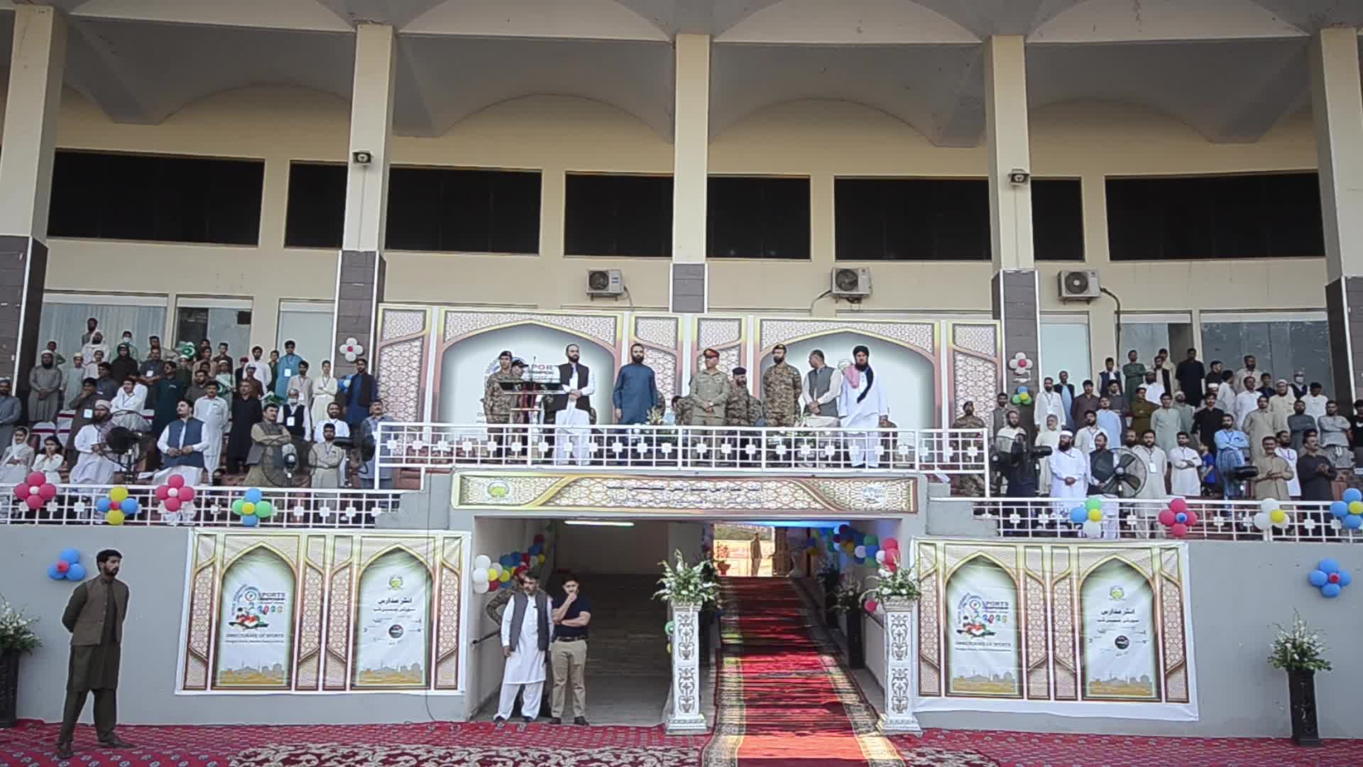 Corps Commander Peshawar Inaugurates Inter-Madaris Games Of Merged Tribal Area