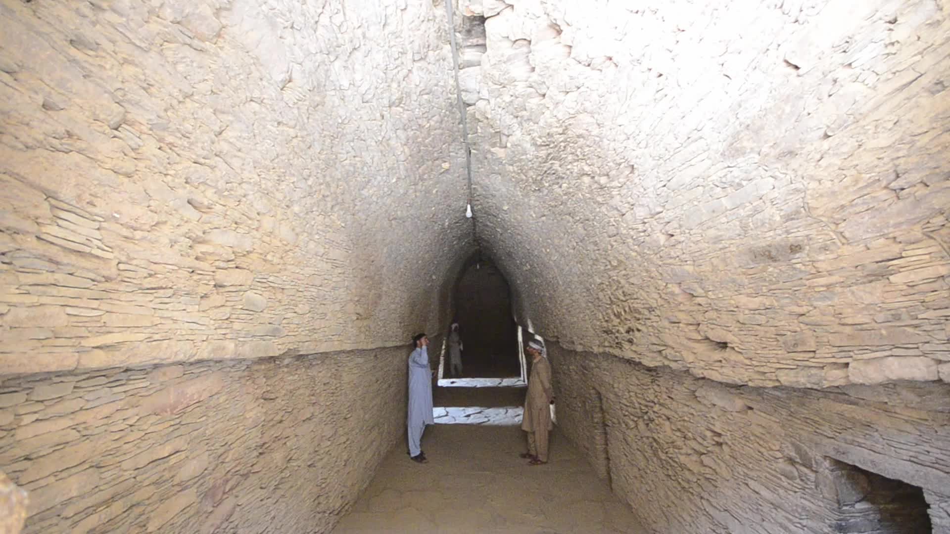 Gautama Buddha's ashes in the central stupa of Takht Bhai in Pakistan