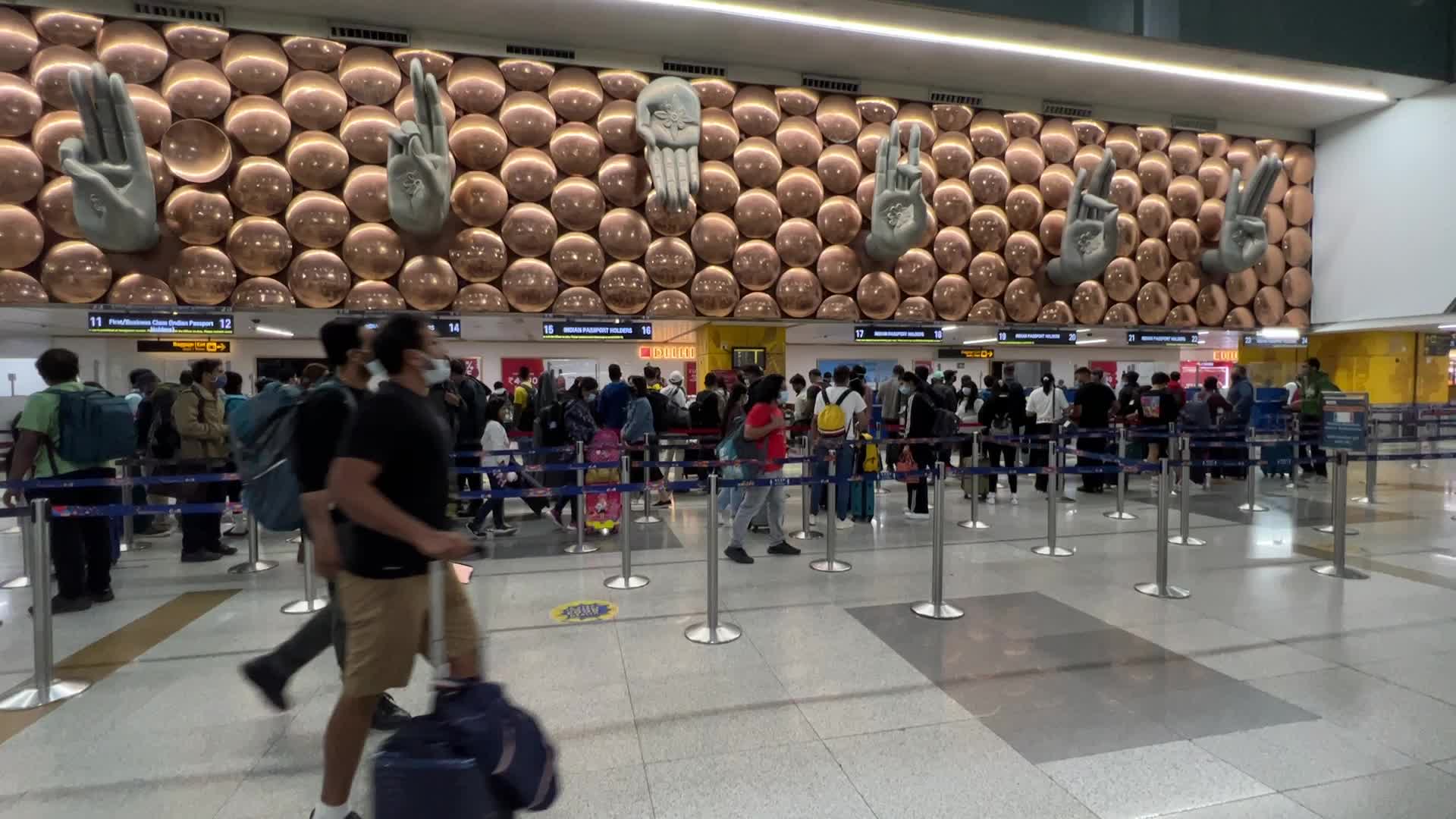 Indira Gandhi International Airport In Delhi, India