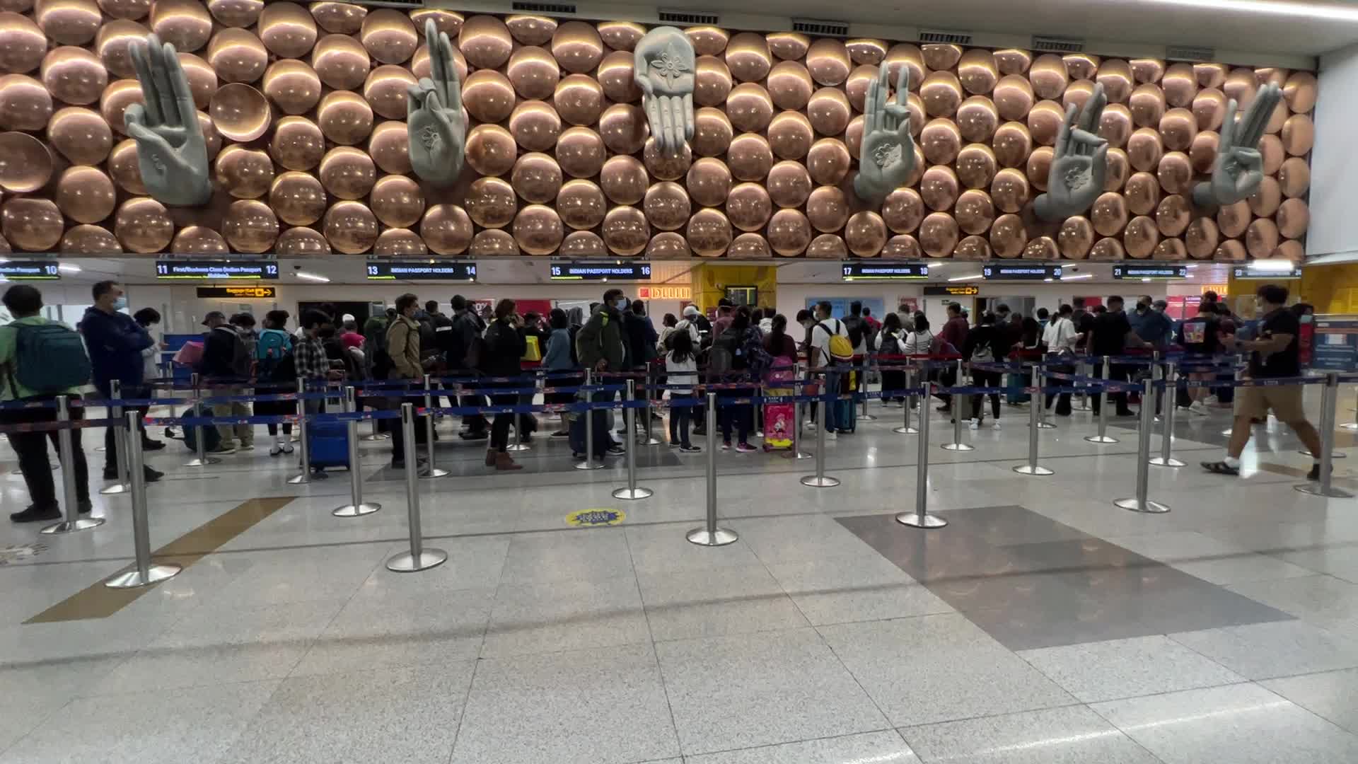 Indira Gandhi International Airport In Delhi, India