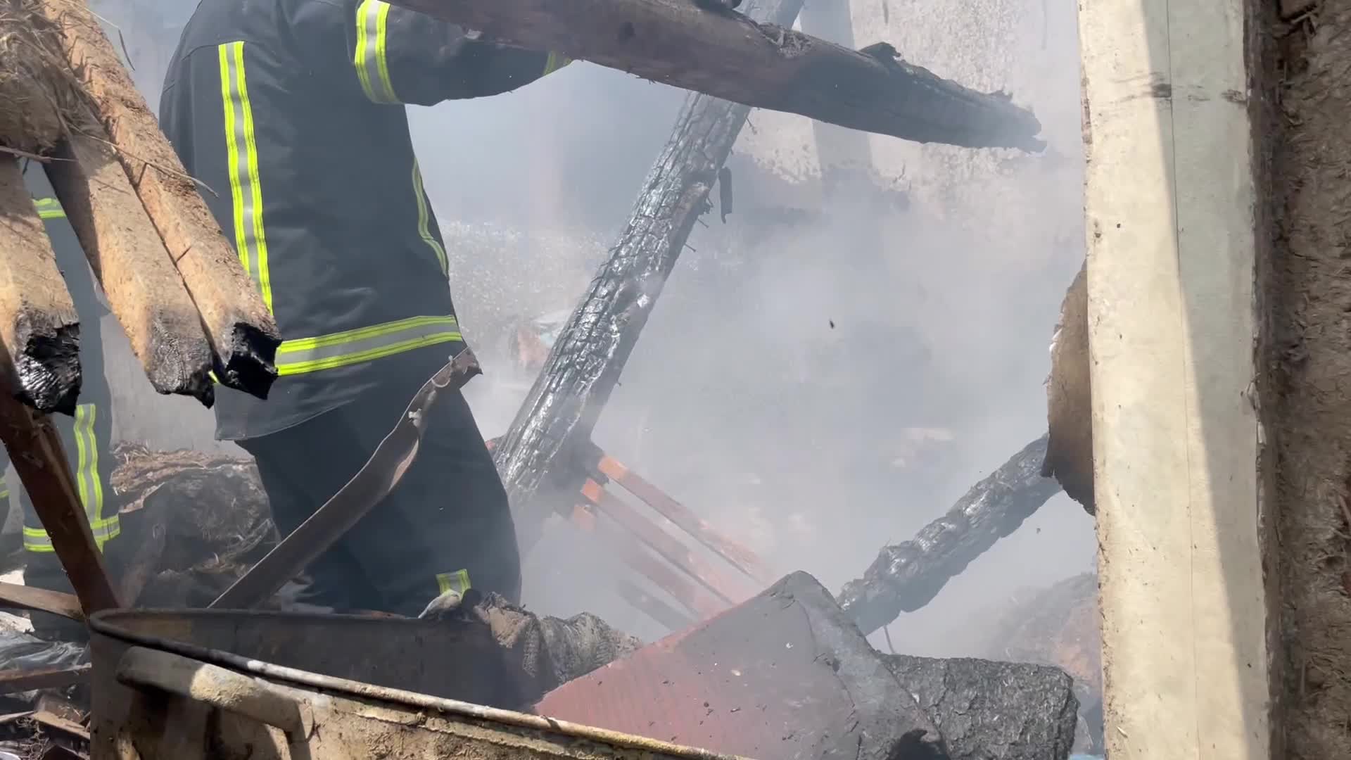 Shelling in Apostolove, Ukraine