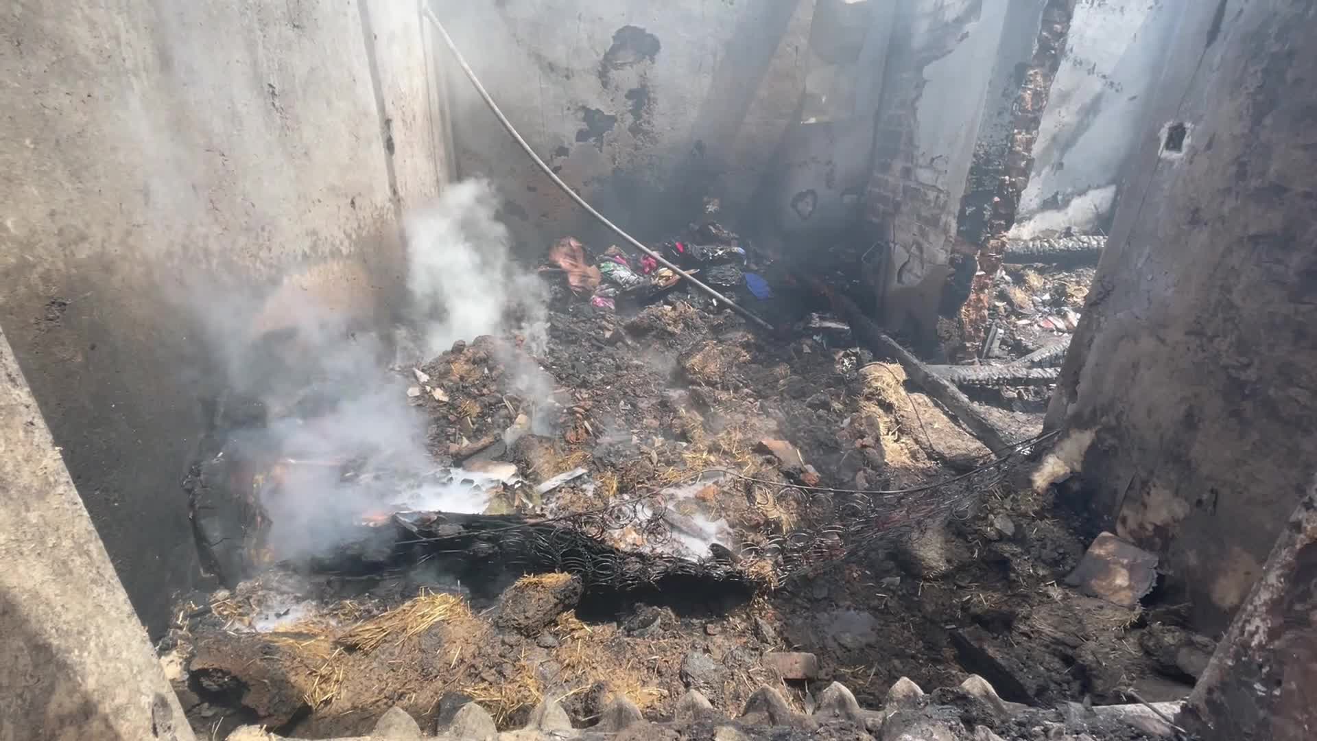 Shelling in Apostolove, Ukraine