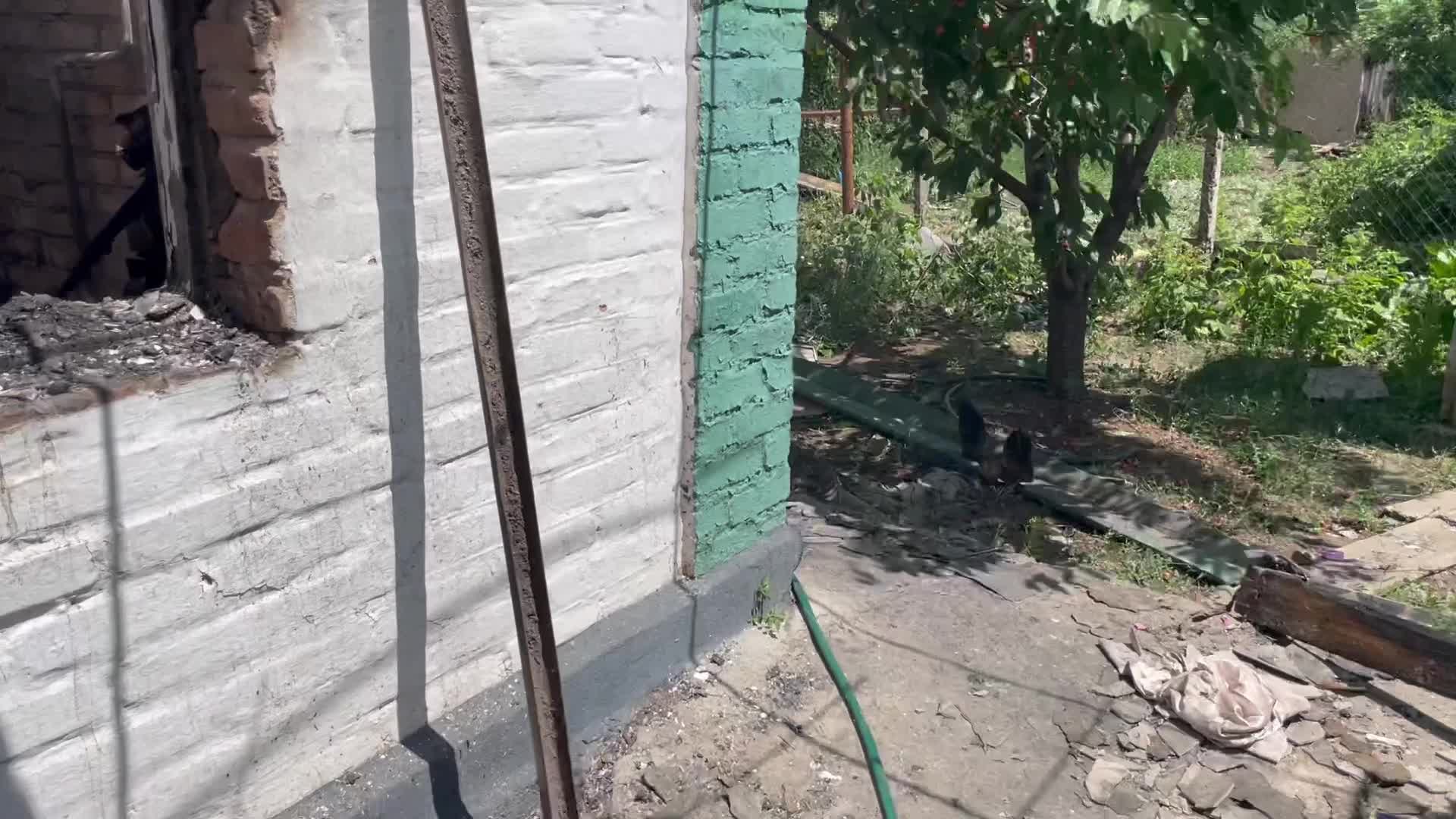 Shelling in Apostolove, Ukraine