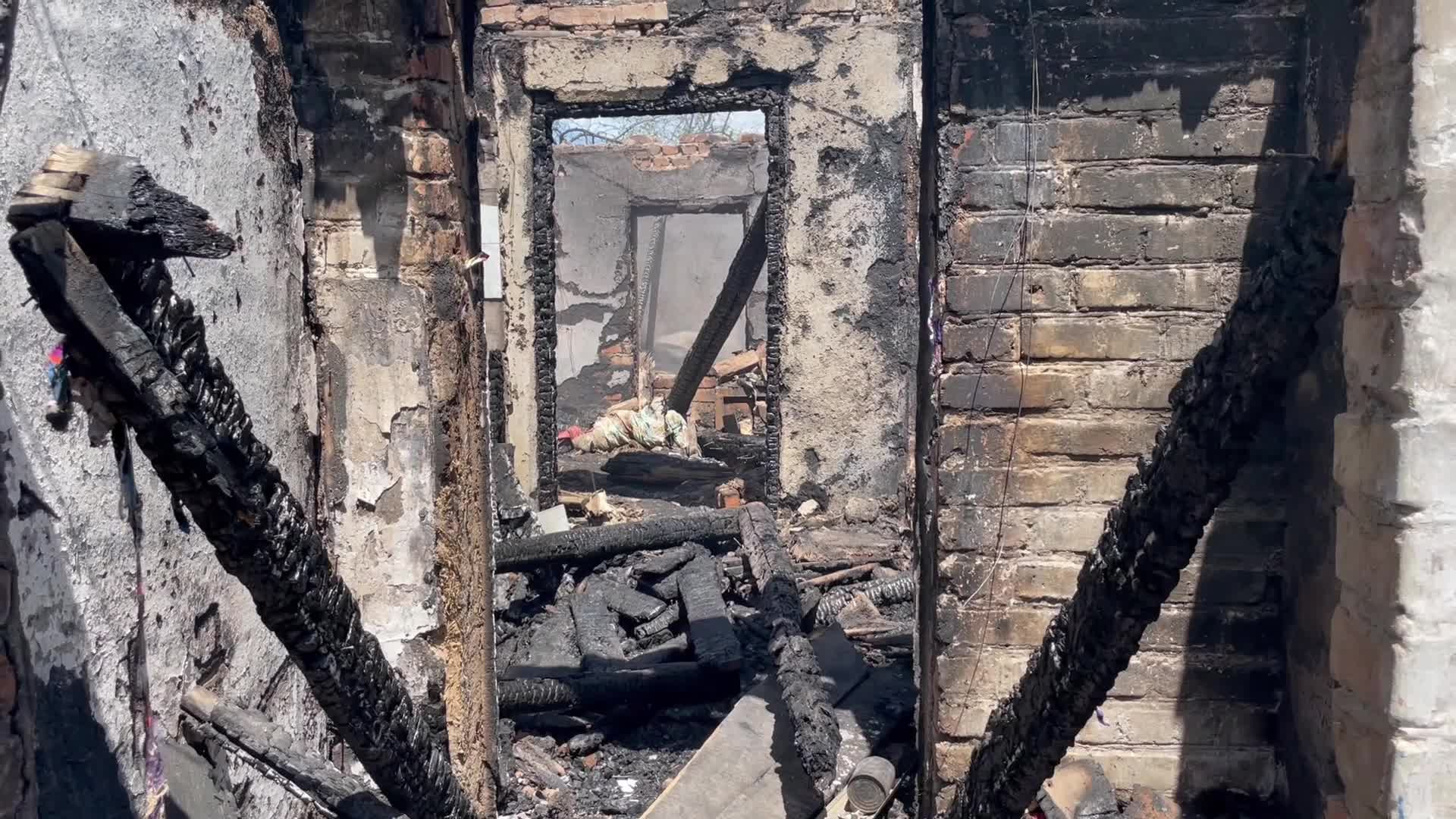 Shelling in Apostolove, Ukraine