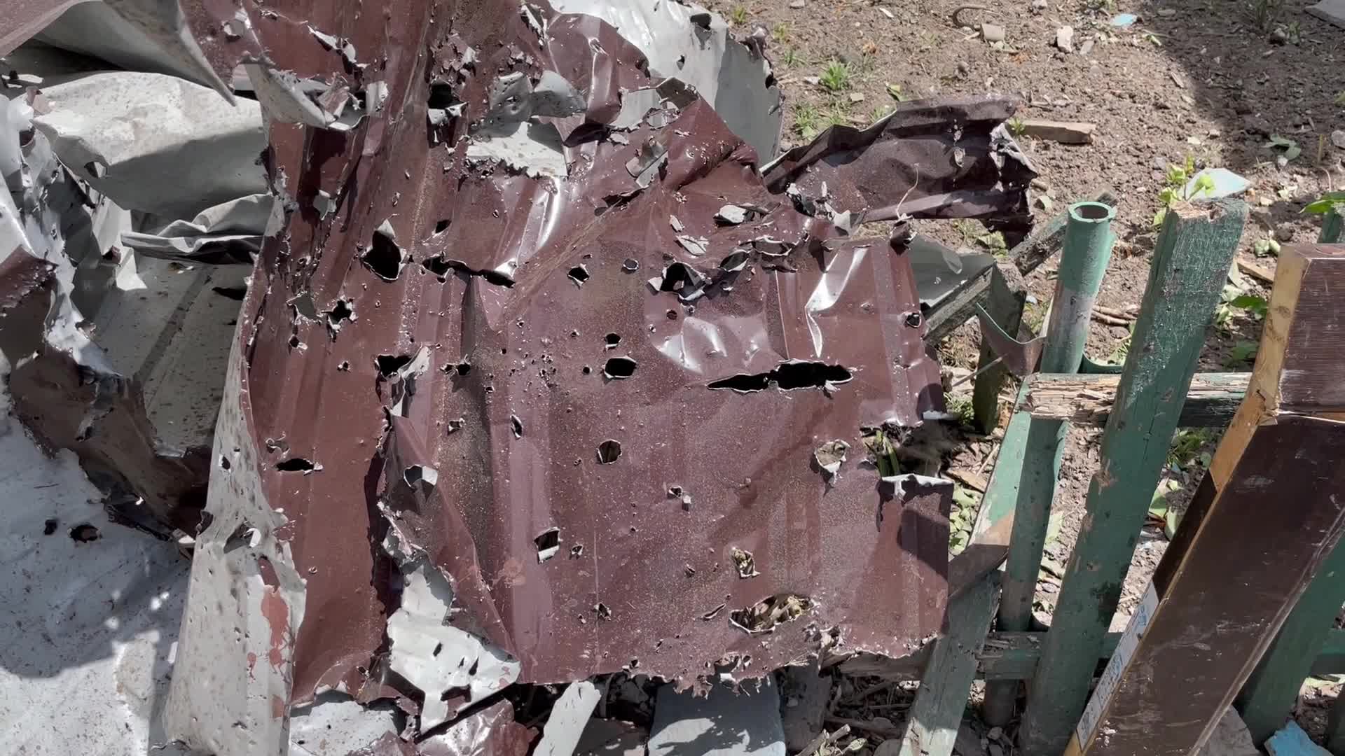 Shelling in Apostolove, Ukraine