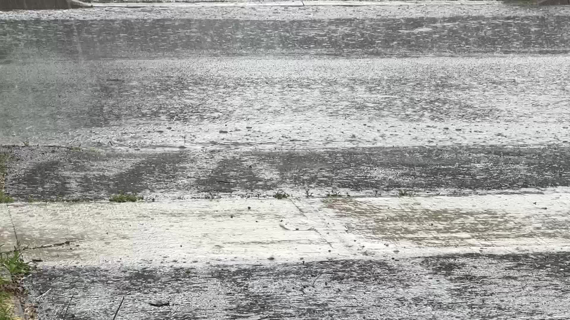 Severe thunderstorms hit Toronto