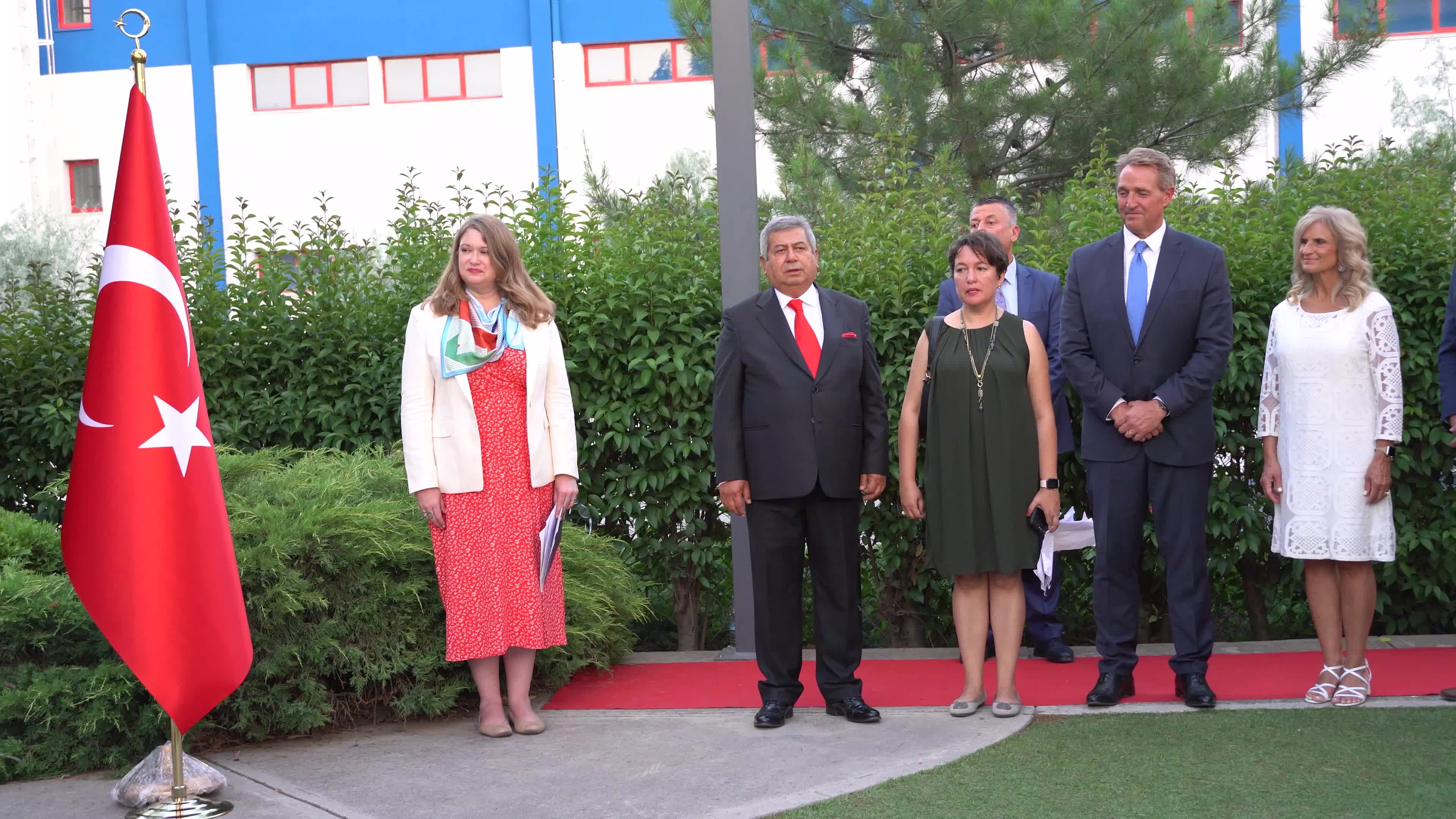 246th Independence Day Celebration has marked by Ambassador to Turkey Jeffry L. Flake