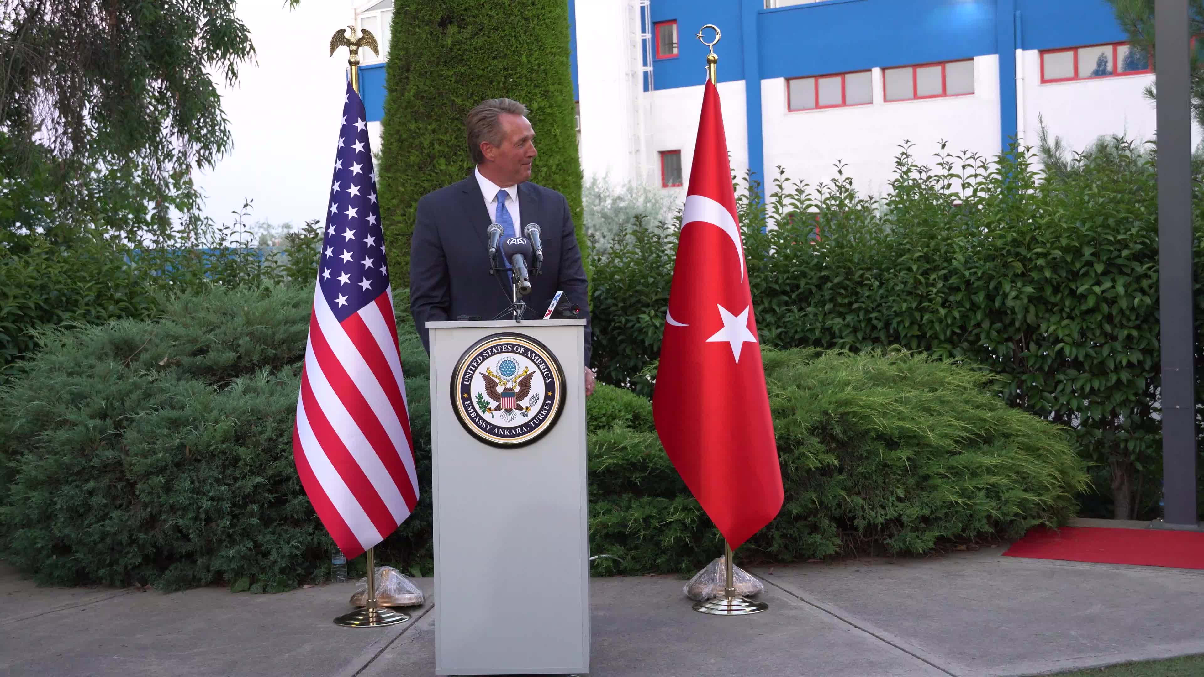 246th Independence Day Celebration has marked by Ambassador to Turkey Jeffry L. Flake