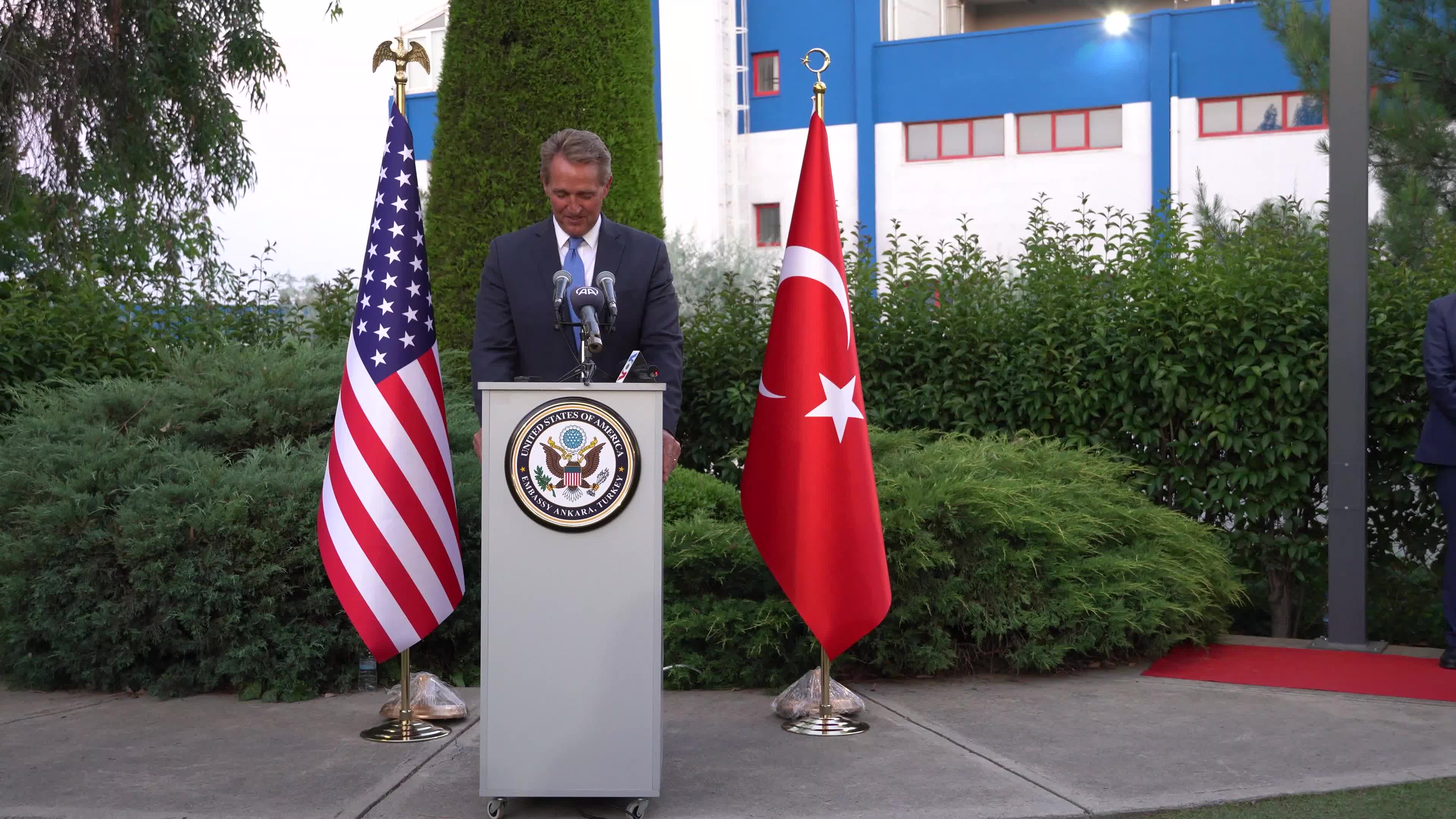 246th Independence Day Celebration has marked by Ambassador to Turkey Jeffry L. Flake