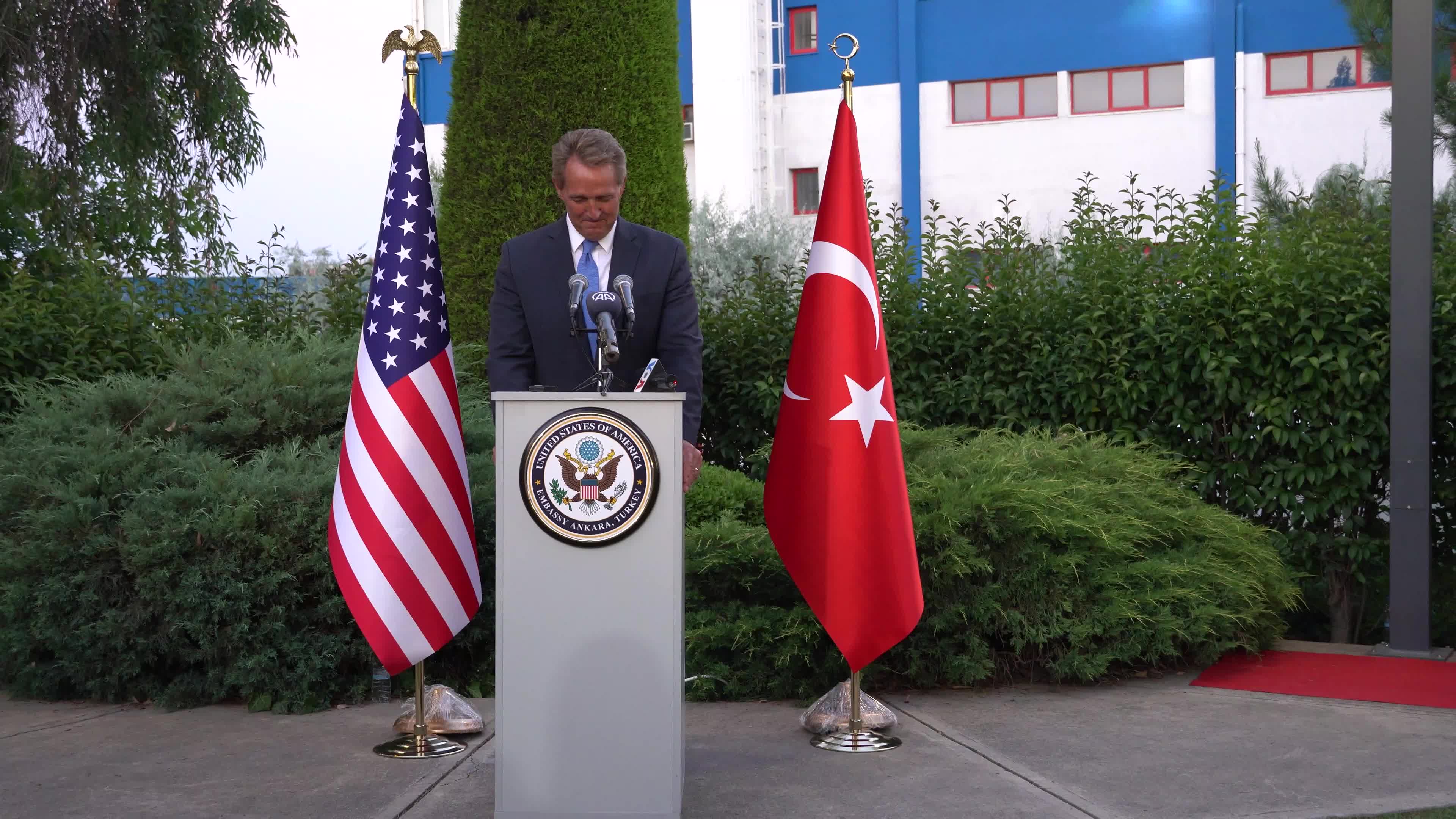 246th Independence Day Celebration has marked by Ambassador to Turkey Jeffry L. Flake