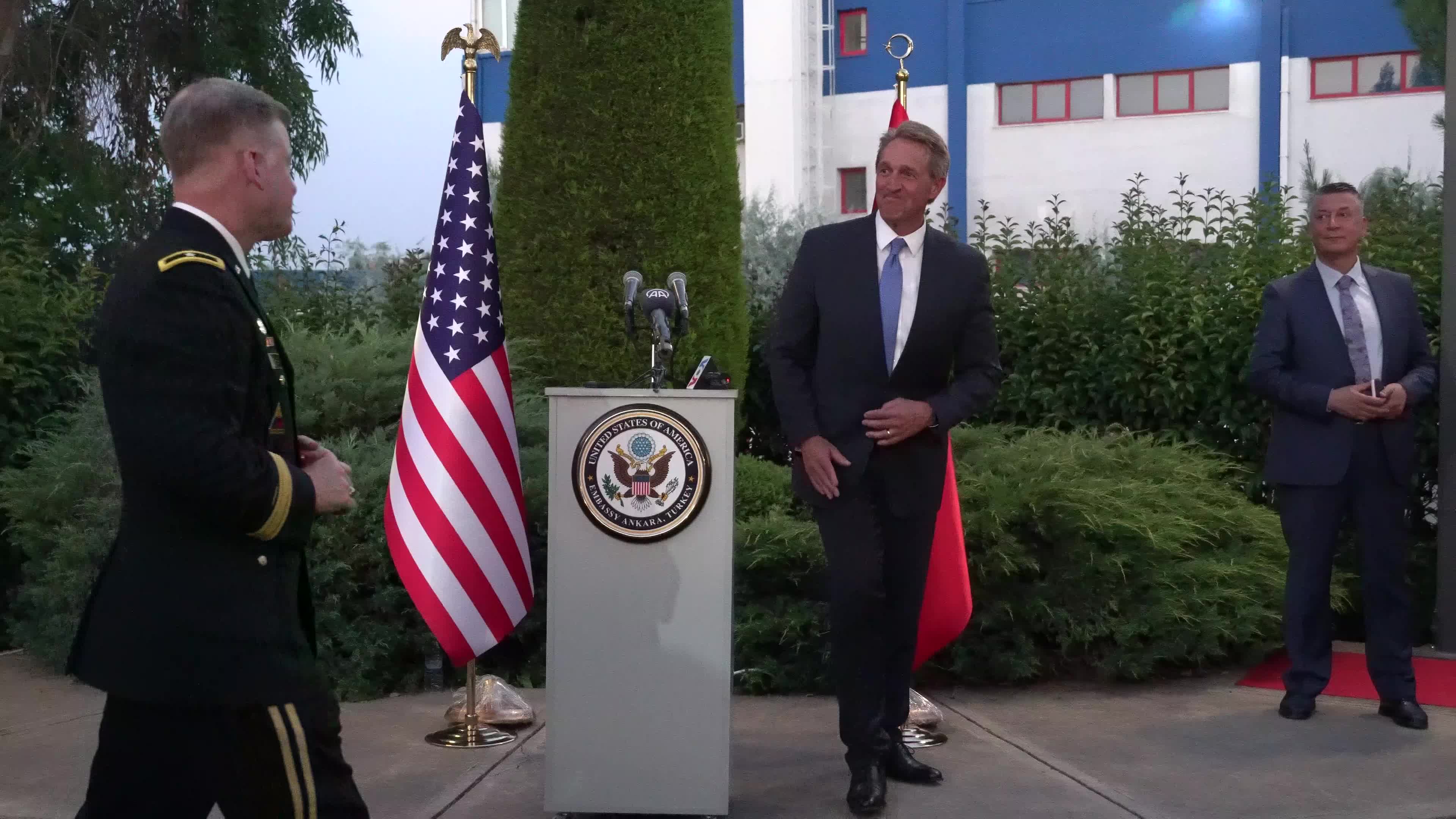 246th Independence Day Celebration has marked by Ambassador to Turkey Jeffry L. Flake