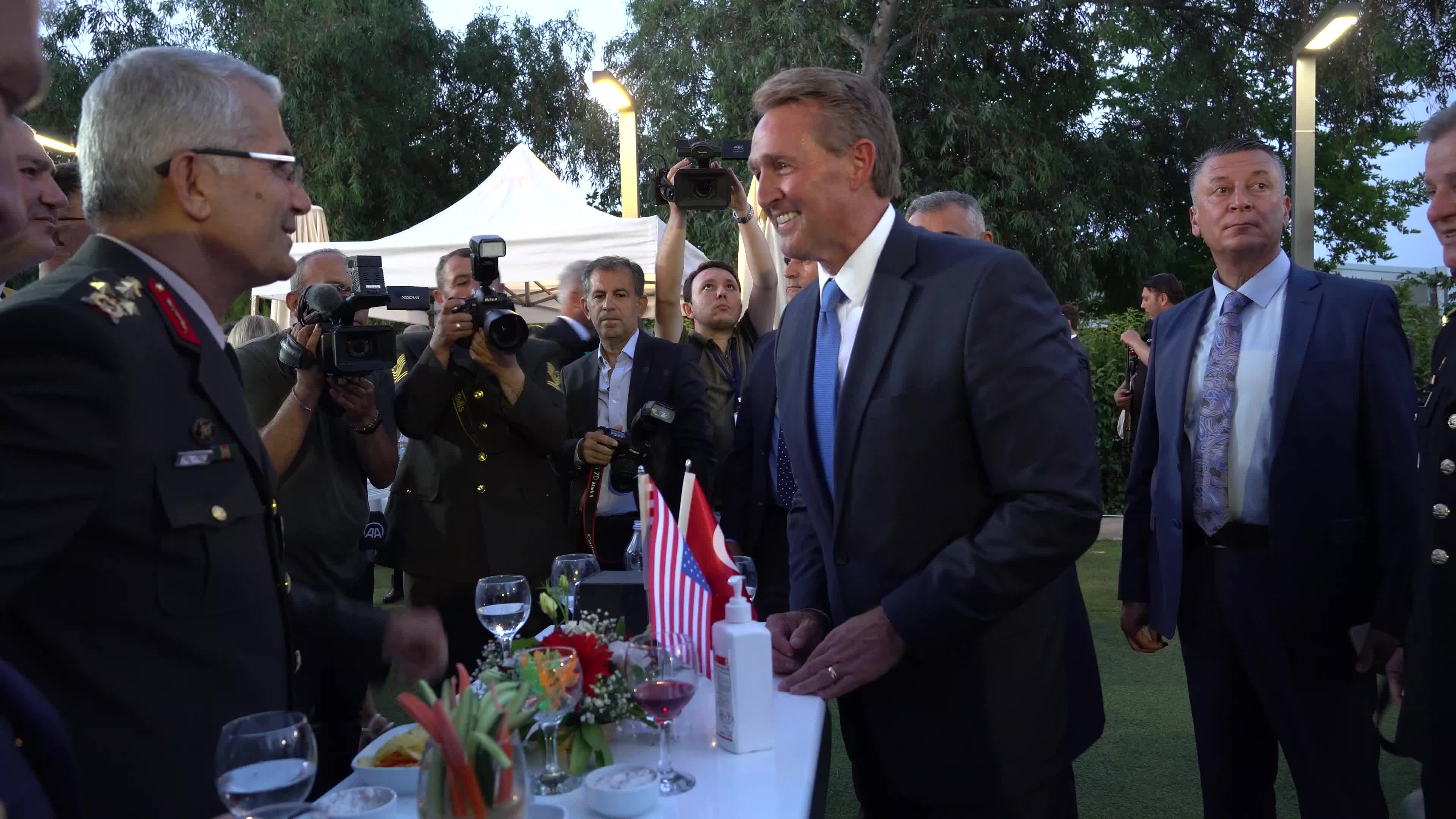 246th Independence Day Celebration has marked by Ambassador to Turkey Jeffry L. Flake