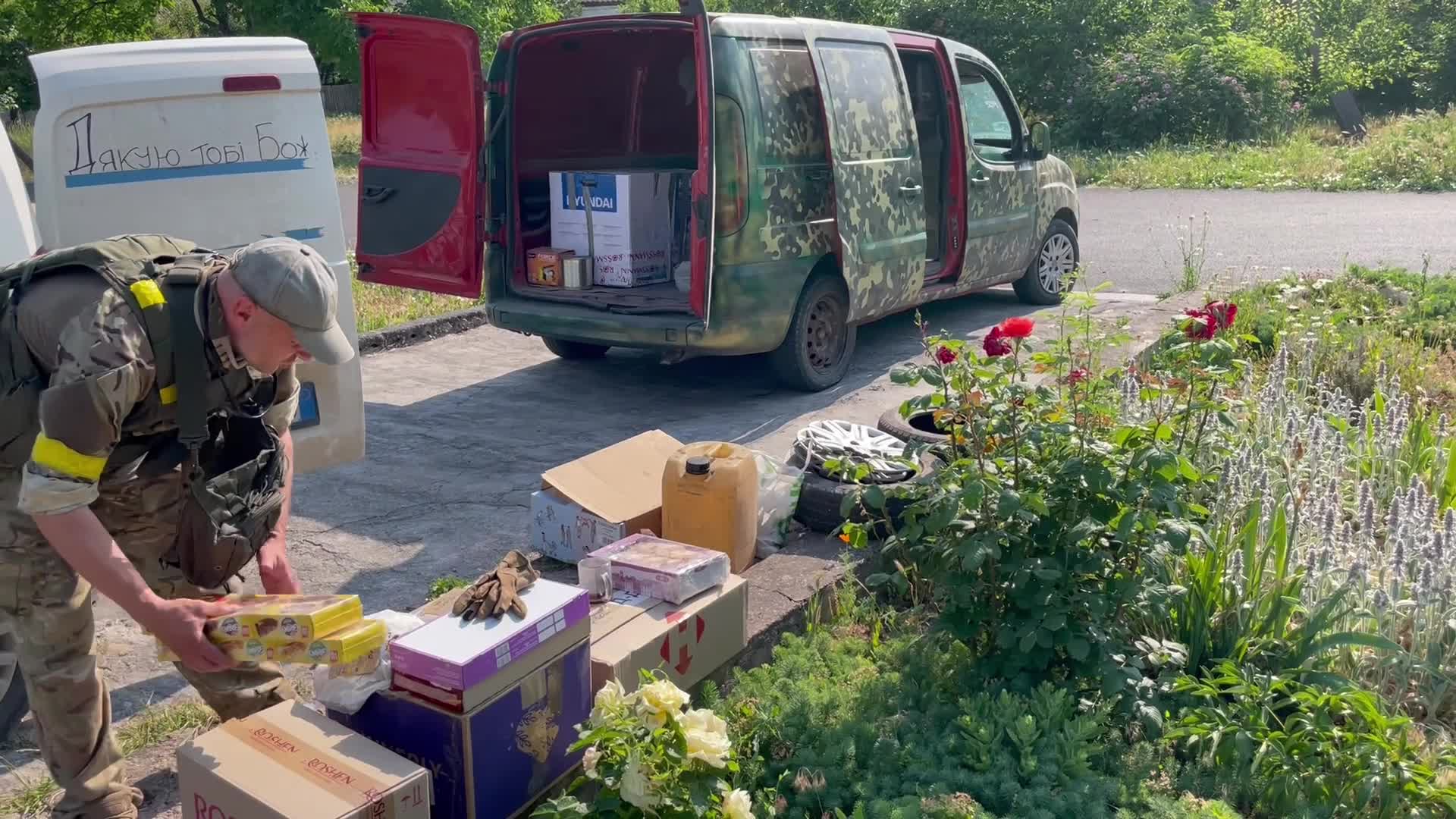 Humanitarian Aid In Osokorivka, Ukraine Amid The Russian Invasion of Ukraine