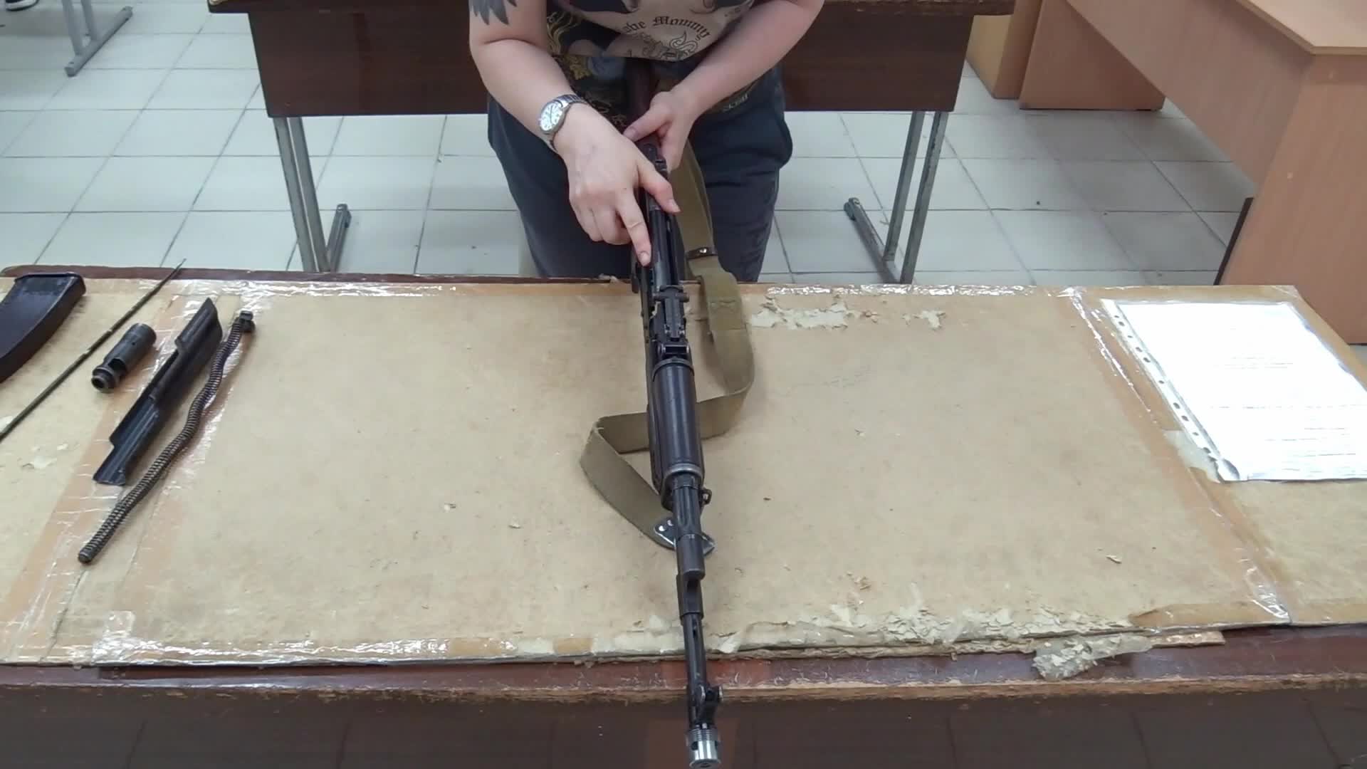 Military training for civilians in the handling of weapons, amid Russia's invasion of Ukraine, in Odesa