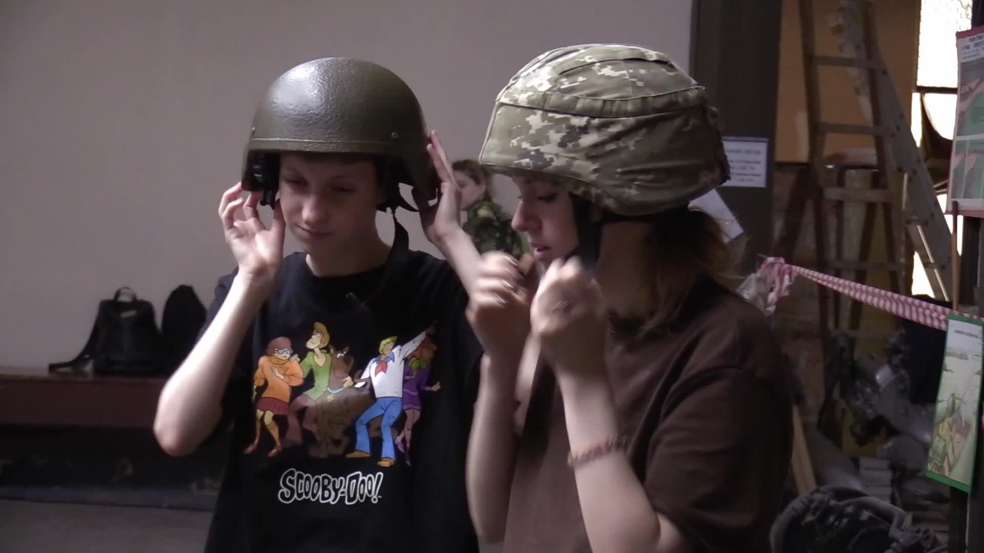Military training for civilians in the handling of weapons, amid Russia's invasion of Ukraine, in Odesa