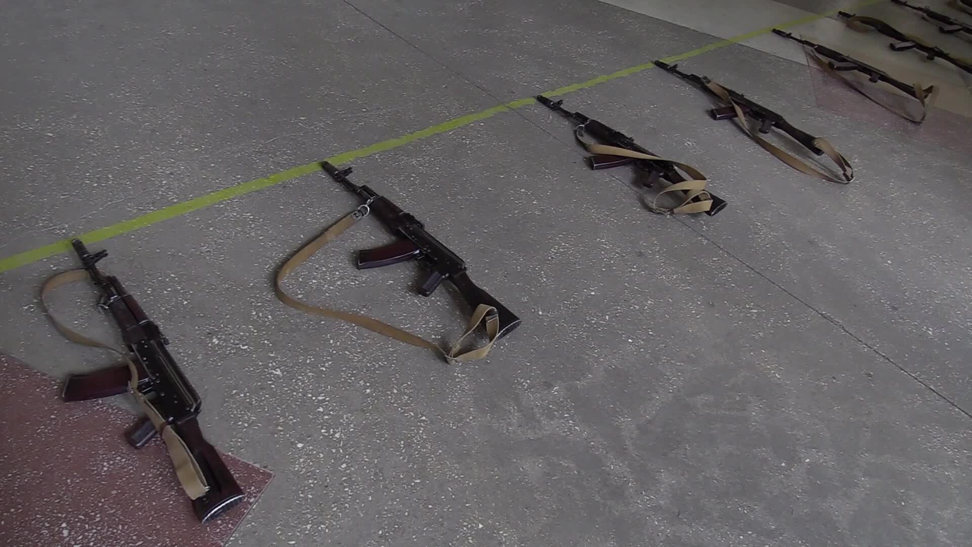Military training for civilians in the handling of weapons, amid Russia's invasion of Ukraine, in Odesa