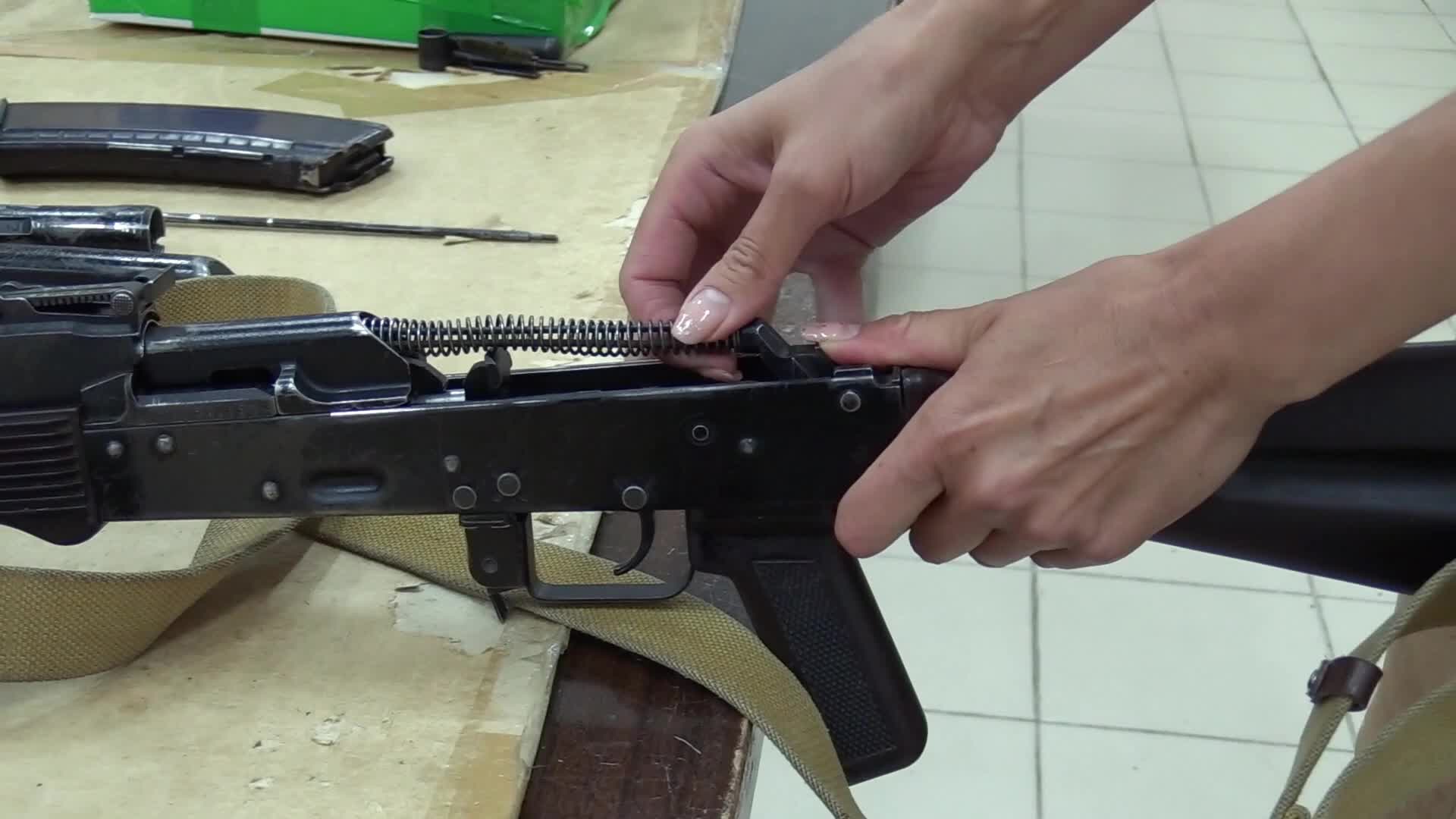 Military training for civilians in the handling of weapons, amid Russia's invasion of Ukraine, in Odesa