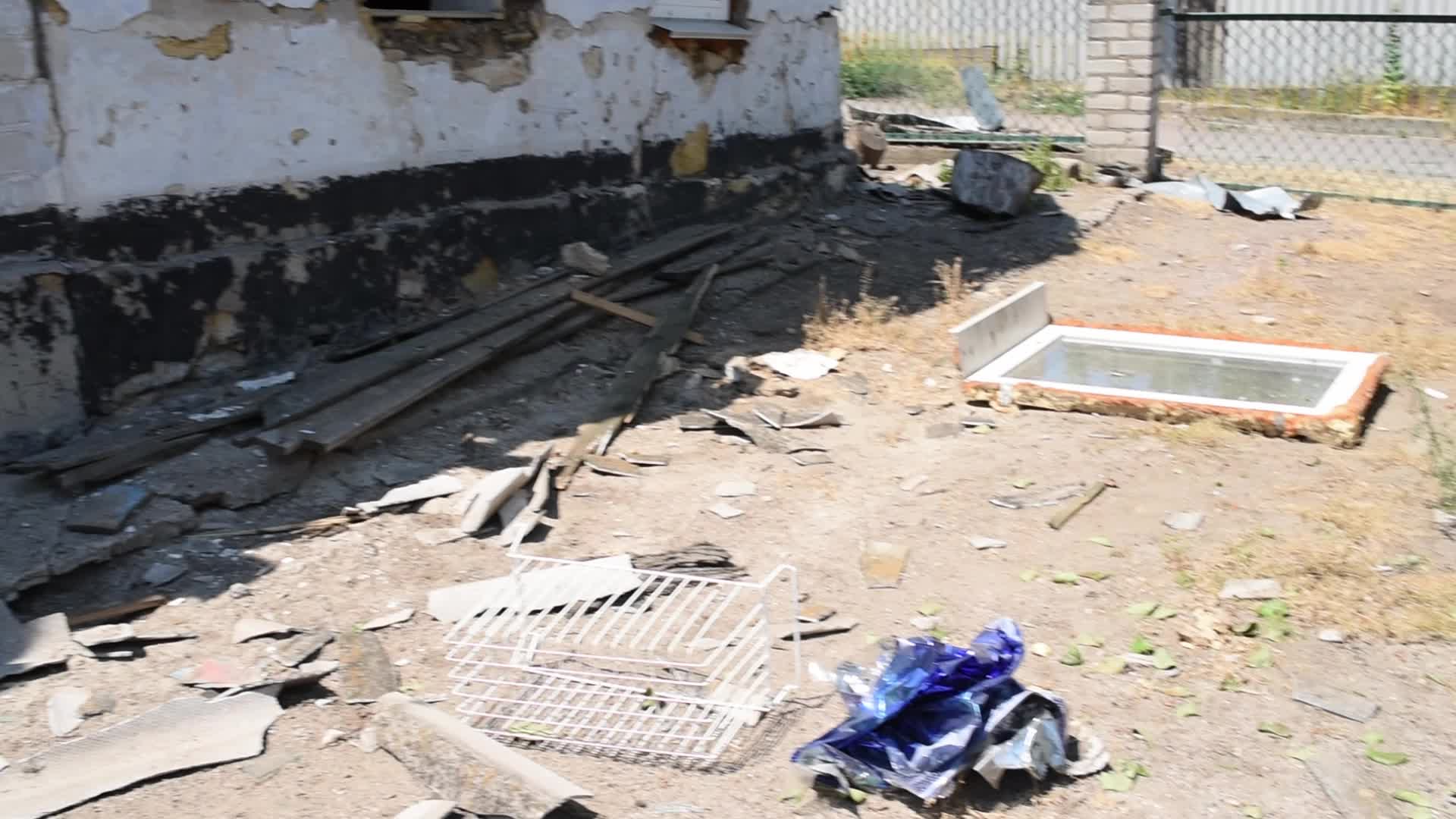 Shelling In Novovorontsovka, Ukraine