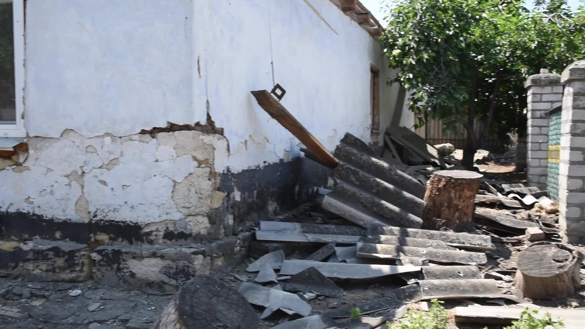 Shelling In Novovorontsovka, Ukraine