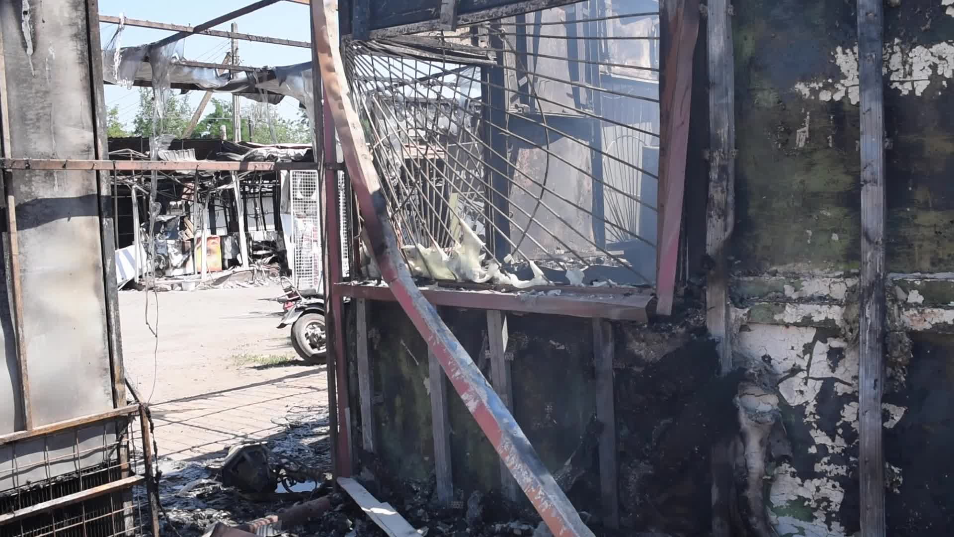 Shelling In Novovorontsovka, Ukraine