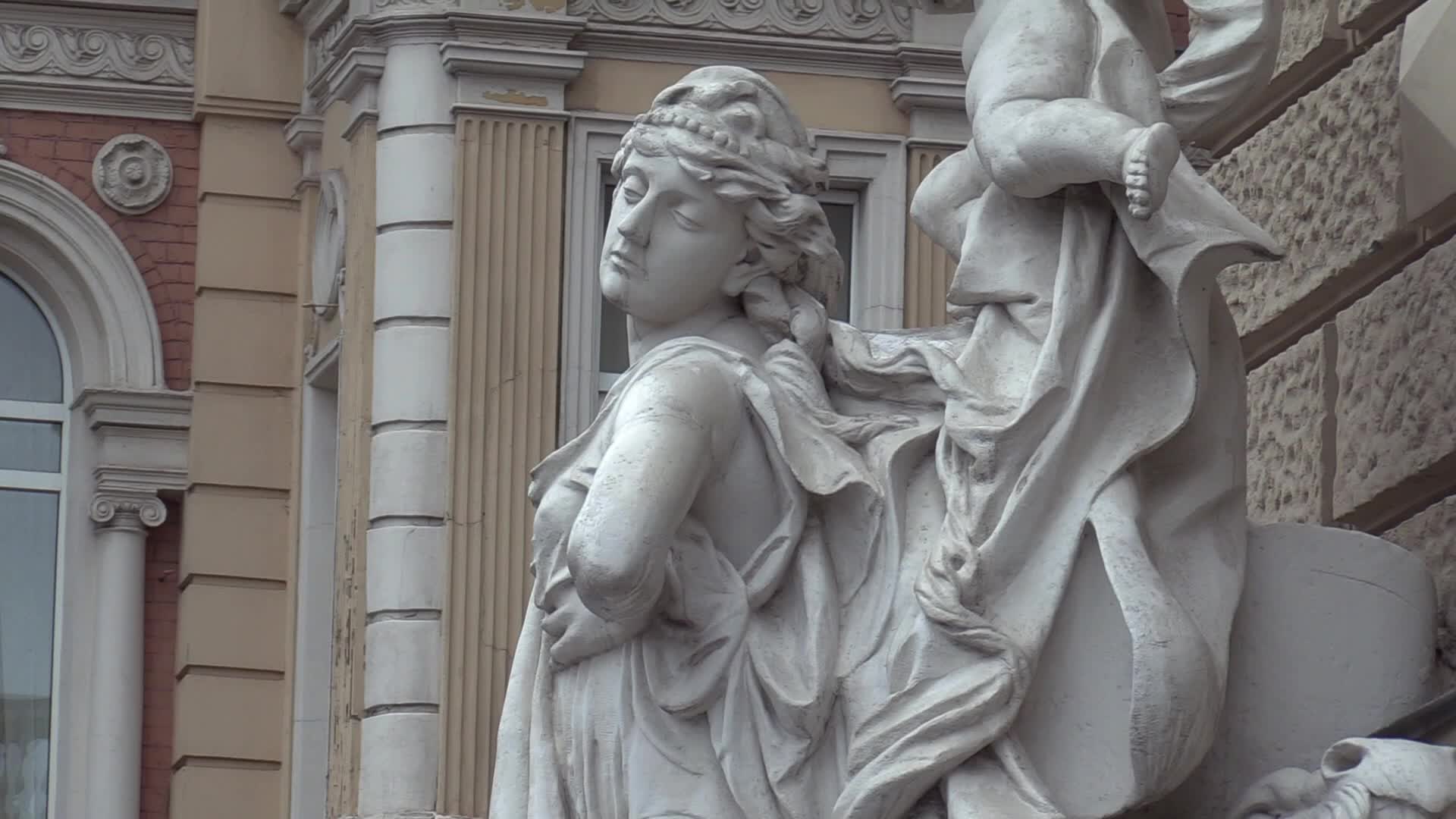 The Odesa Opera Theatre opened its doors to visitors, for the first time since the Russian invasion in Ukraine, in Odesa