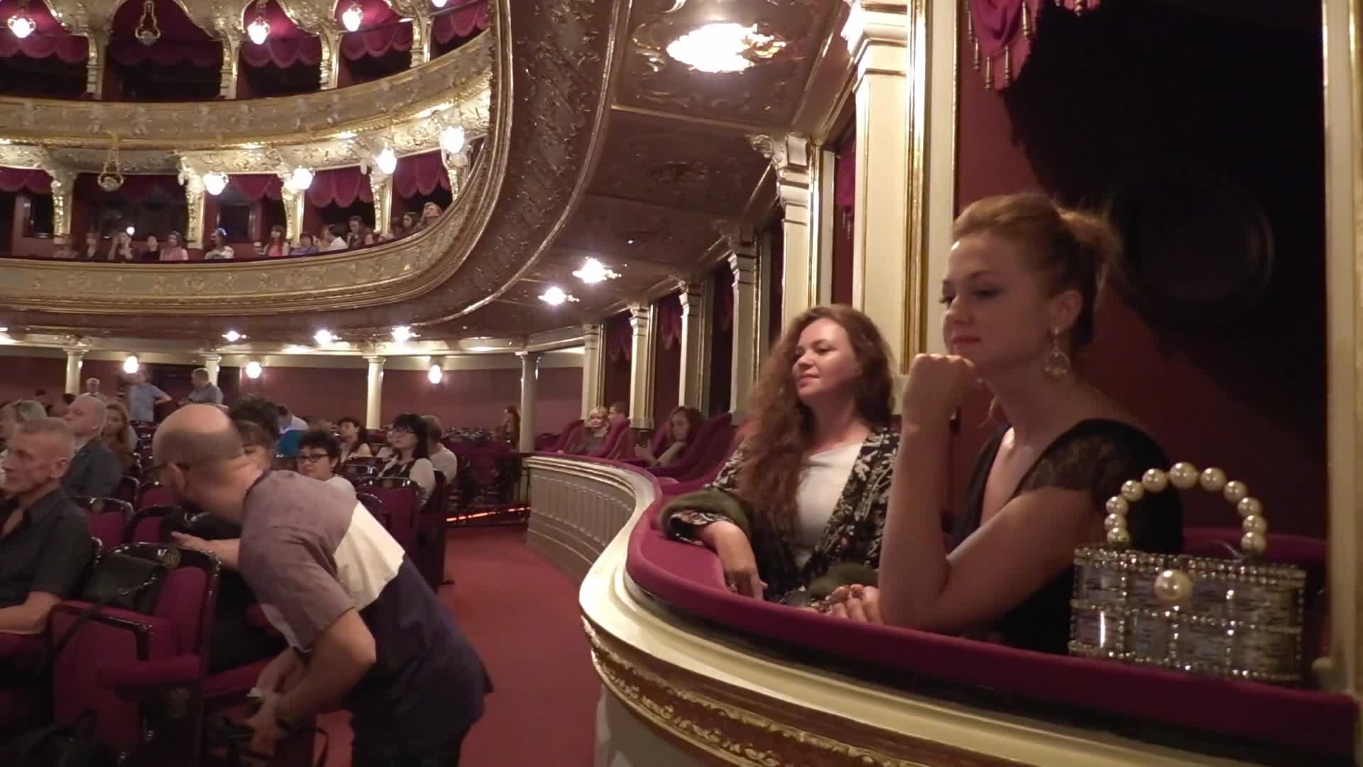 The Odesa Opera Theatre opened its doors to visitors, for the first time since the Russian invasion in Ukraine, in Odesa