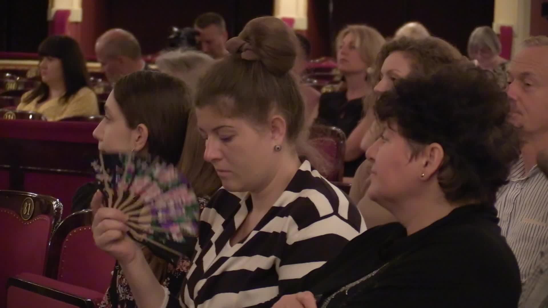 The Odesa Opera Theatre opened its doors to visitors, for the first time since the Russian invasion in Ukraine, in Odesa