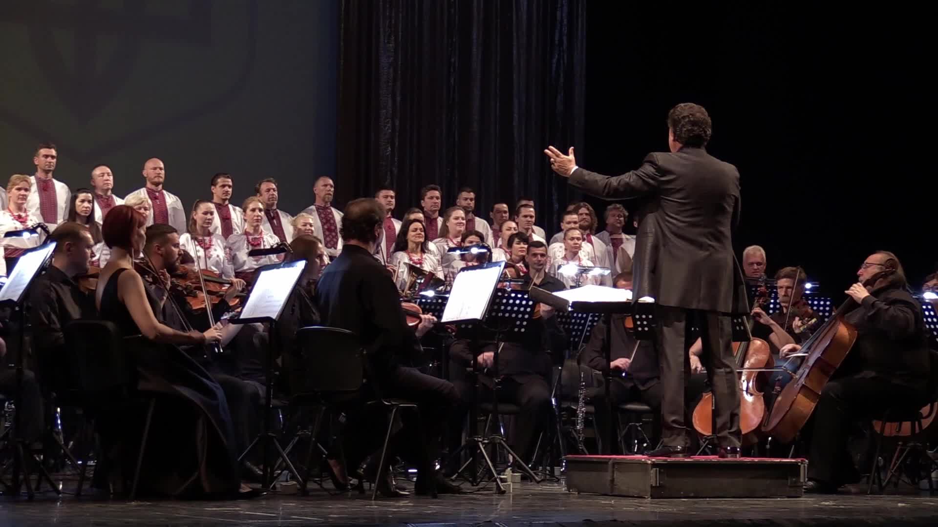 The Odesa Opera Theatre opened its doors to visitors, for the first time since the Russian invasion in Ukraine, in Odesa