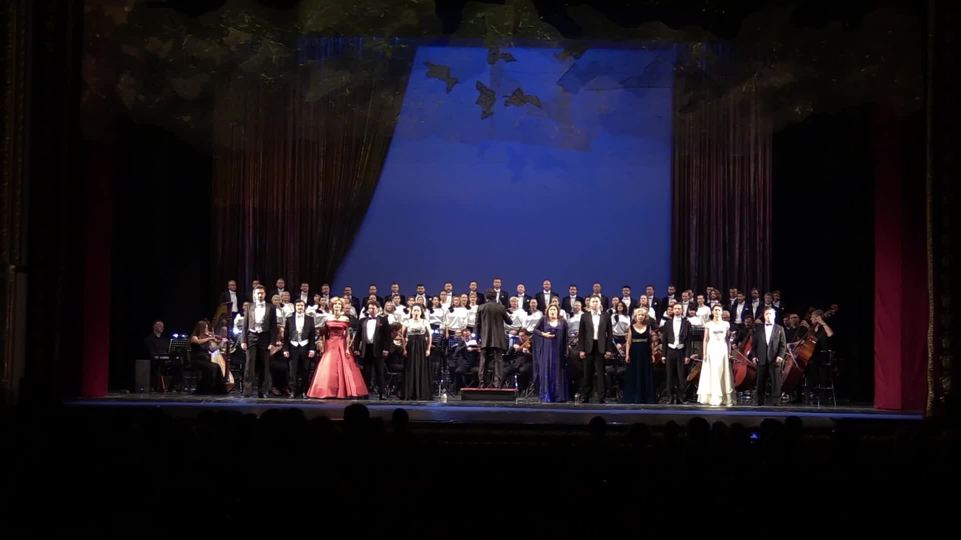 The Odesa Opera Theatre opened its doors to visitors, for the first time since the Russian invasion in Ukraine, in Odesa