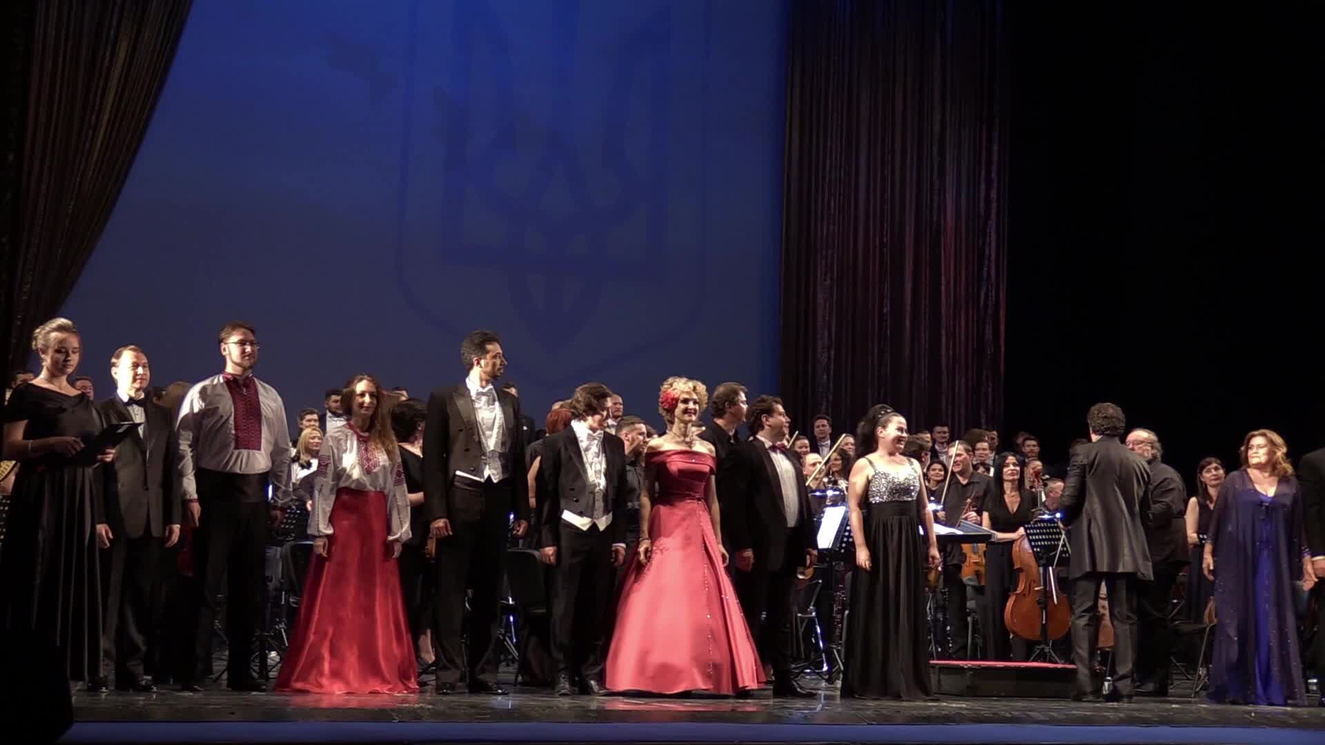 The Odesa Opera Theatre opened its doors to visitors, for the first time since the Russian invasion in Ukraine, in Odesa