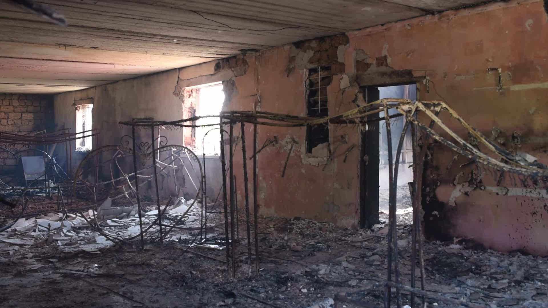 Shelling In Novovorontsovka, Ukraine