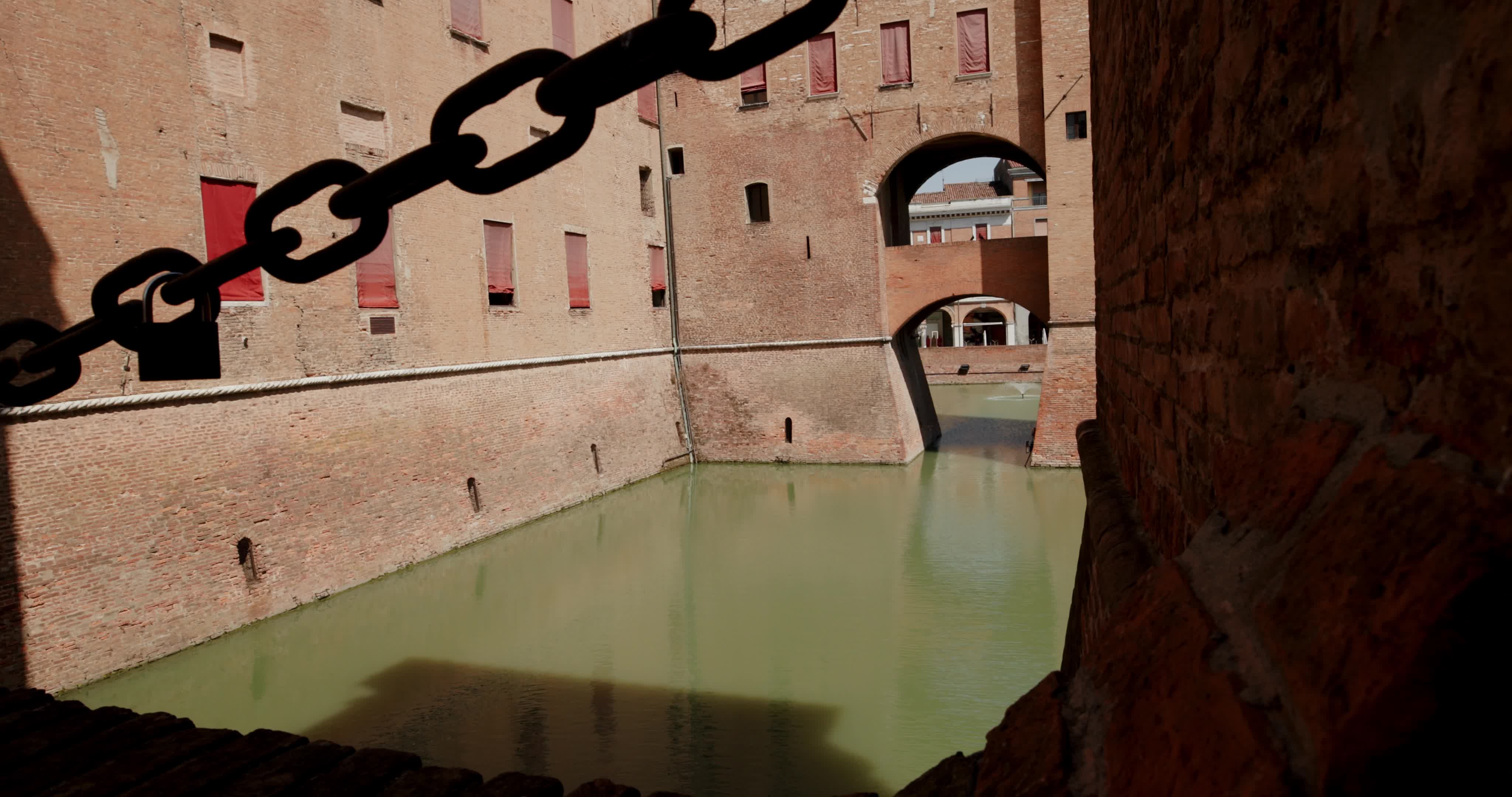 Estense Castle In Ferrara, Italy