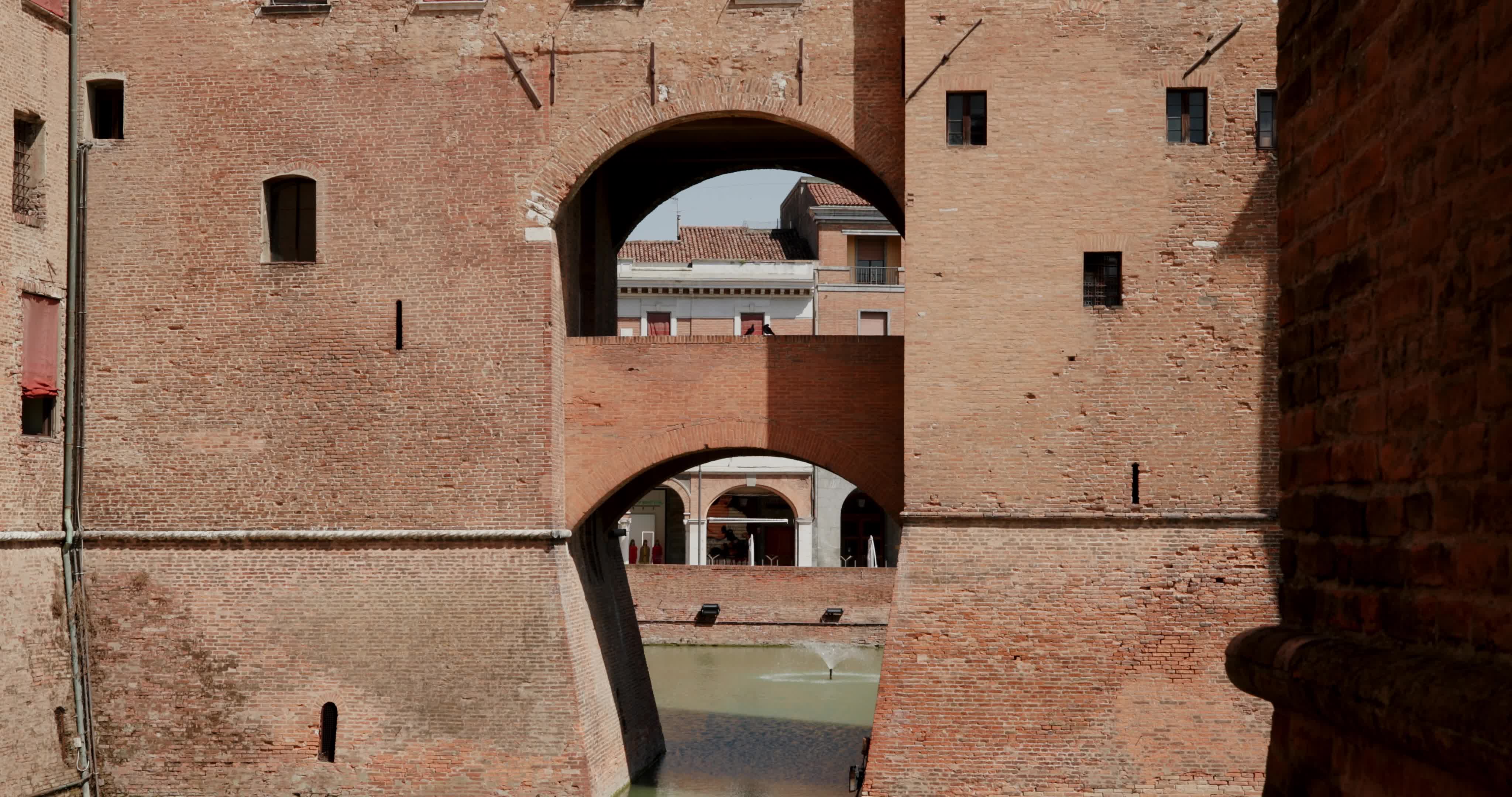 Estense Castle In Ferrara, Italy