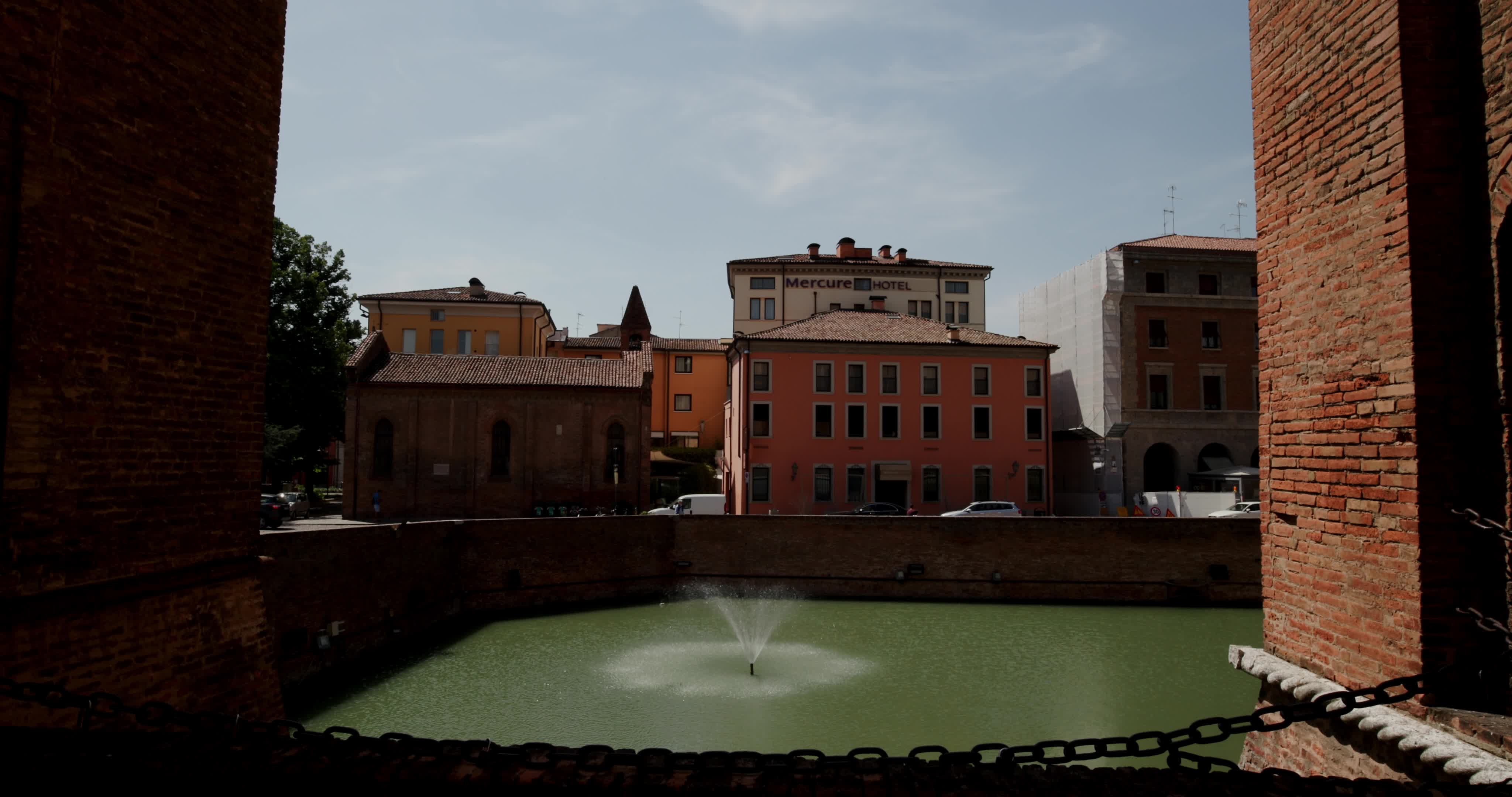 Estense Castle In Ferrara, Italy