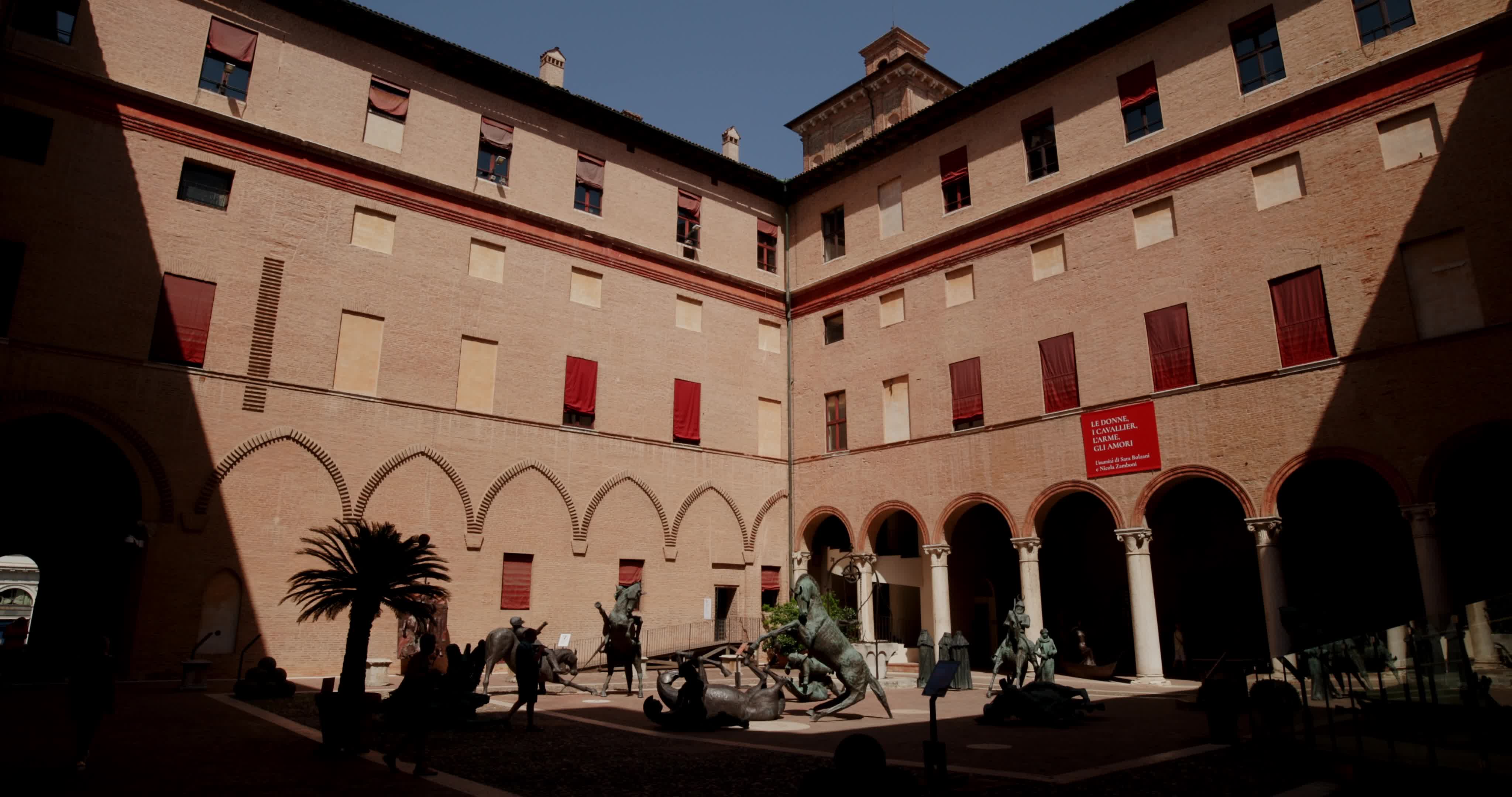 Estense Castle In Ferrara, Italy