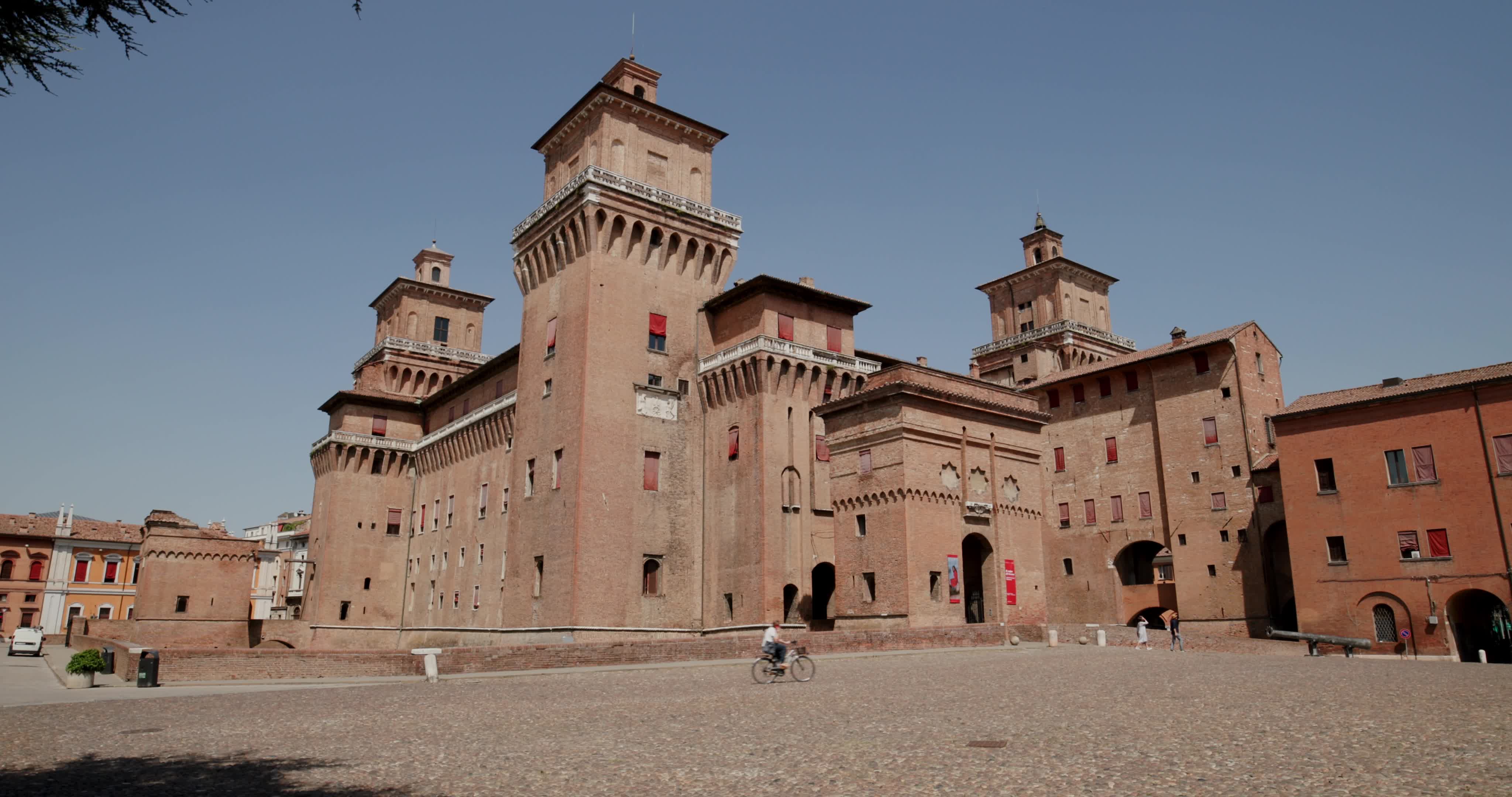 Estense Castle In Ferrara, Italy