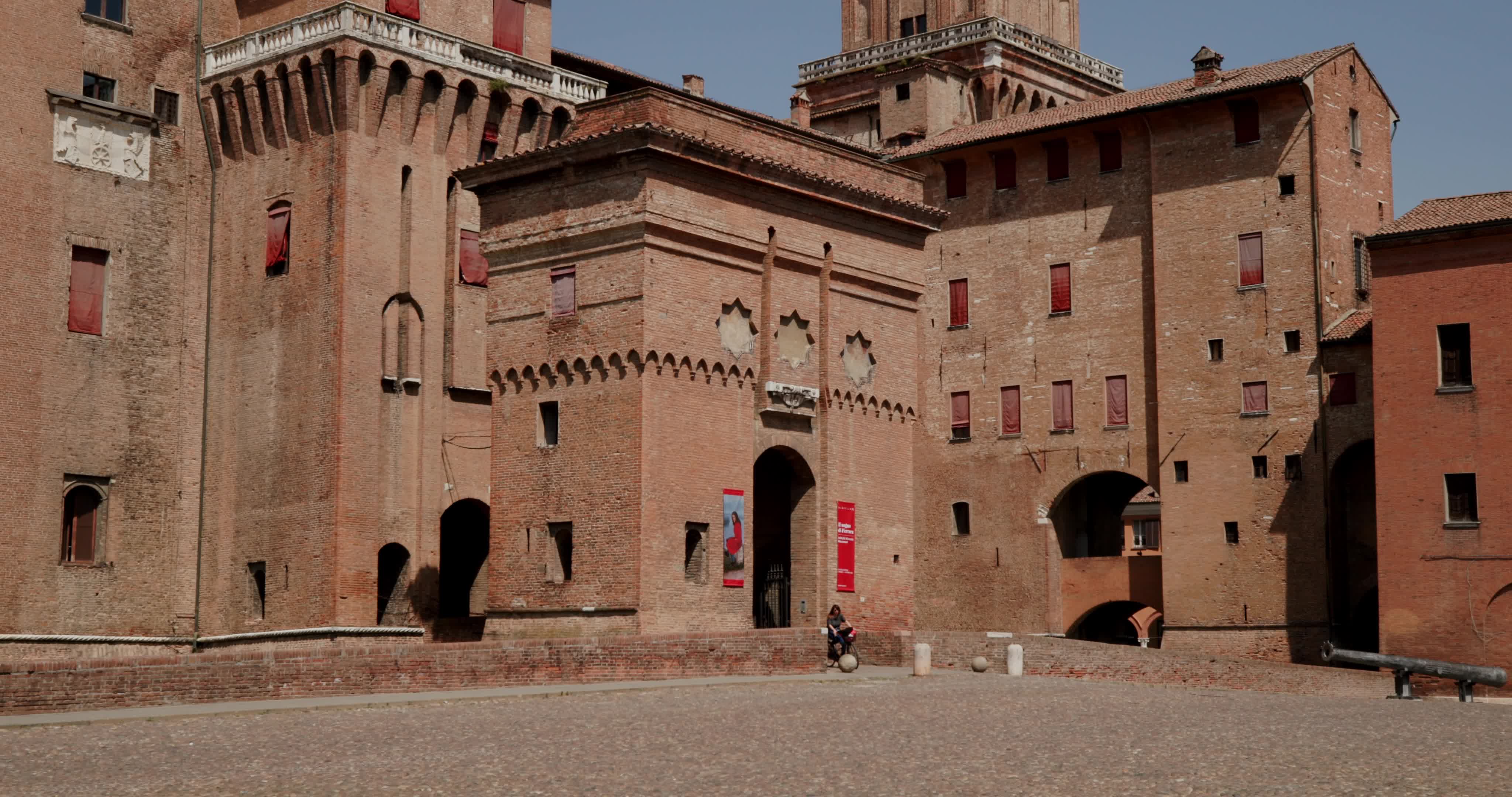 Estense Castle In Ferrara, Italy