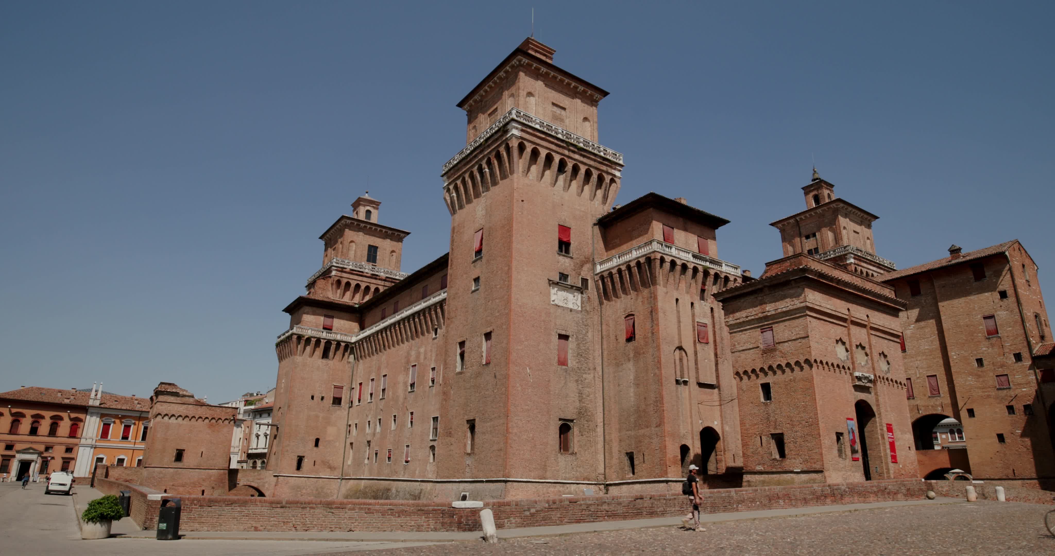 Estense Castle In Ferrara, Italy