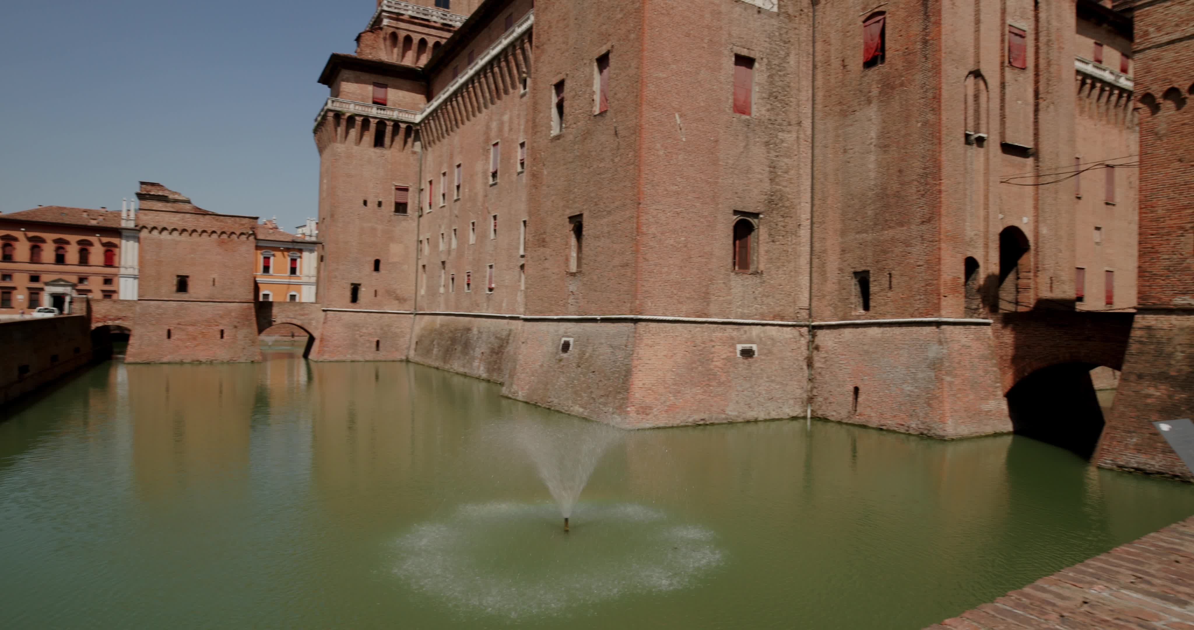 Estense Castle In Ferrara, Italy